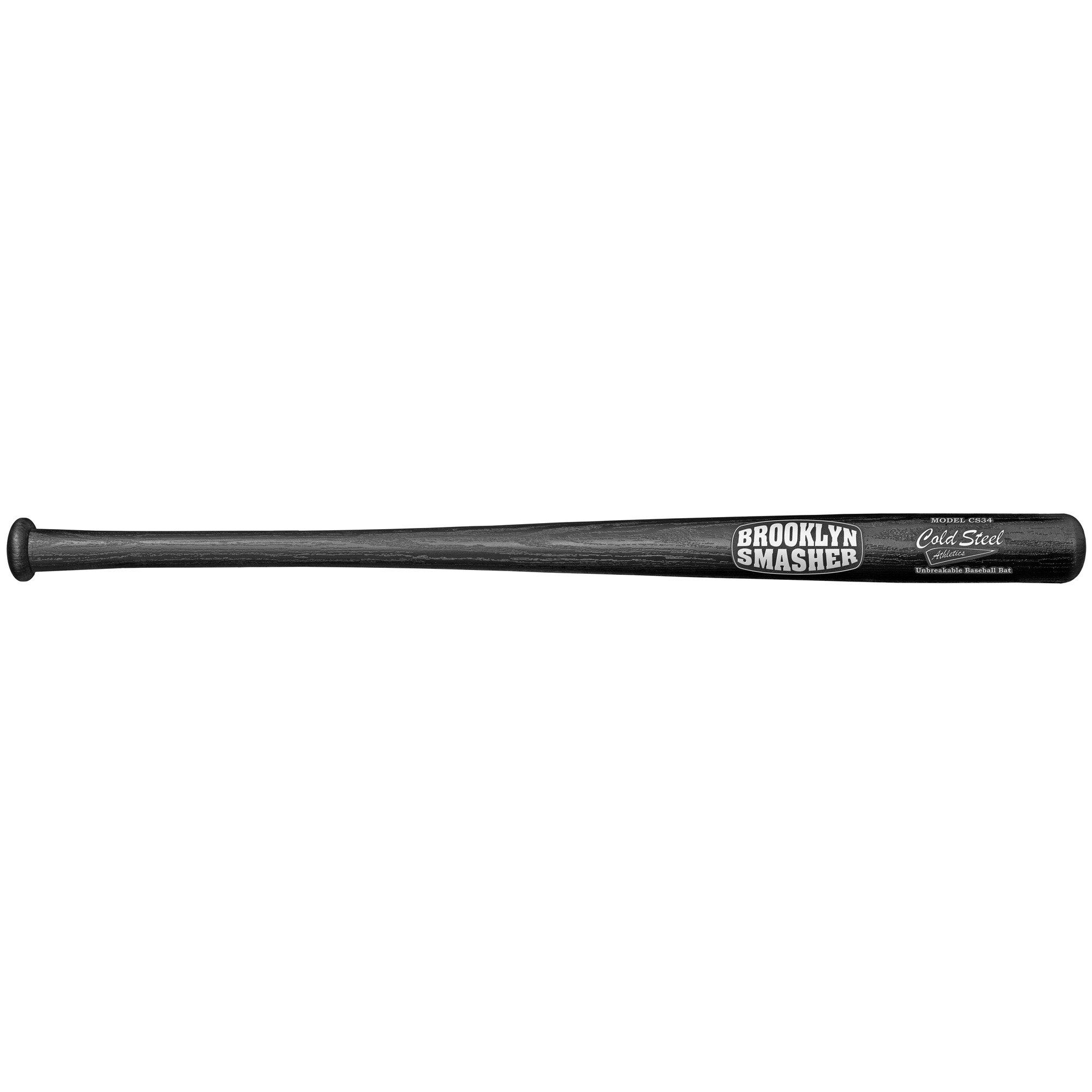 Cold Steel Brooklyn Smasher, Bat, Black, Polypropylene, 34" - Cold Steel