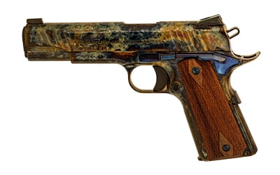 Standard MFG .45 ACP 1911 Pistol, 5" Barrel, Fixed Sights, Color Case Hardened - 1911CC - Standard Mfg