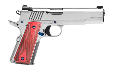 Standard MFG .45 ACP 1911 Pistol, 5" Barrel, Fixed Sights, Silver - 1911N - Standard Mfg