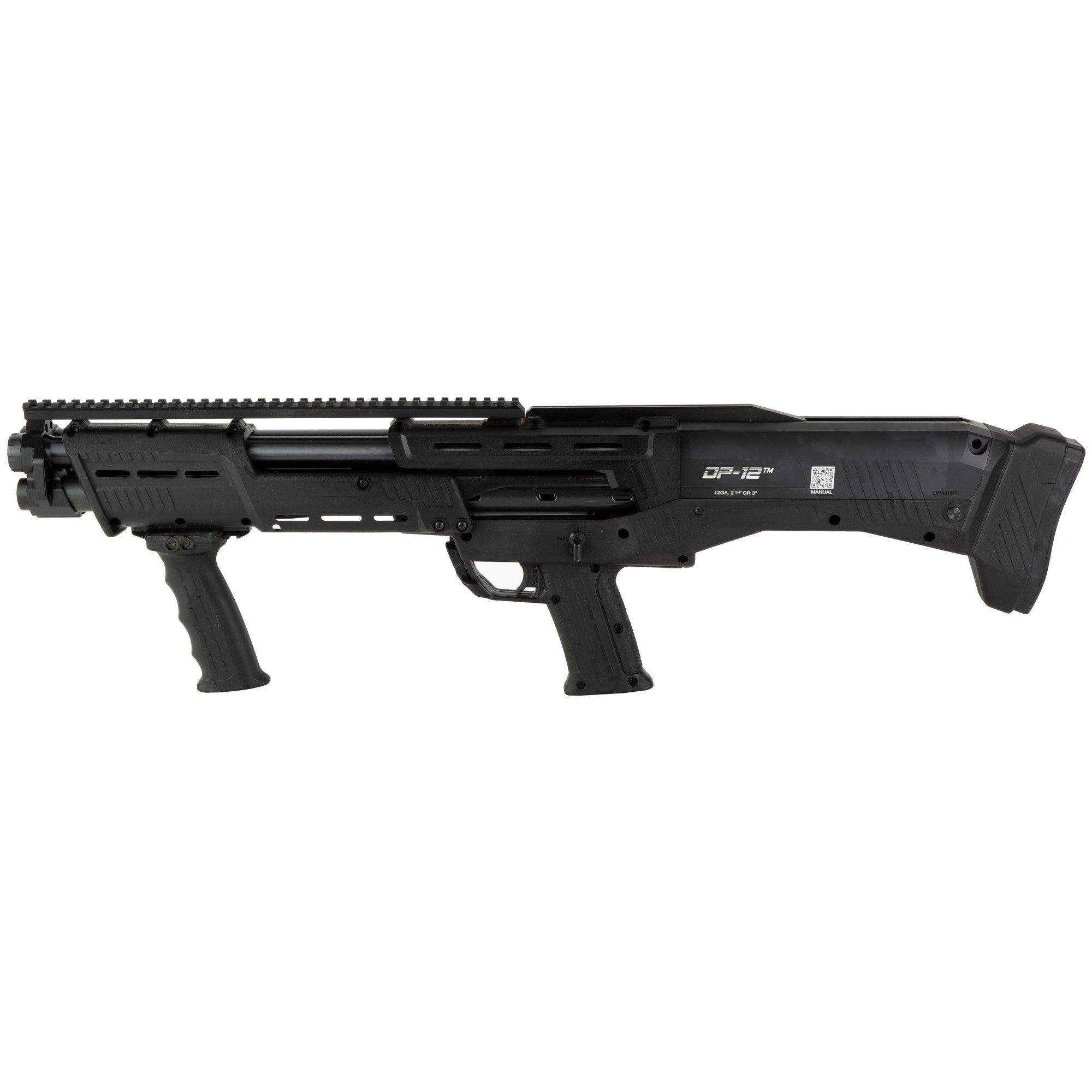 Standard MFG DP-12 12 Gauge Pump Action Shotgun, 18.875" Barrel, Black - DP12CA - Standard Mfg