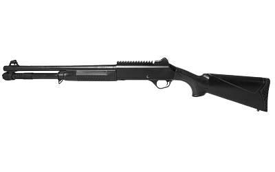 Standard MFG Toros T4 12 Gauge Semi-Auto Shotgun, 18" Barrel, Black - TOROST4 - Standard Mfg