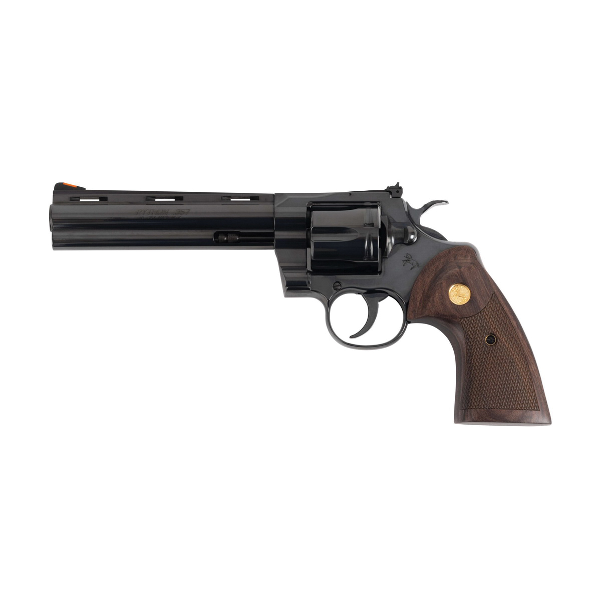 Colt Blued Python .357 Magnum Revolver 6" 6rds, Blue - Colt