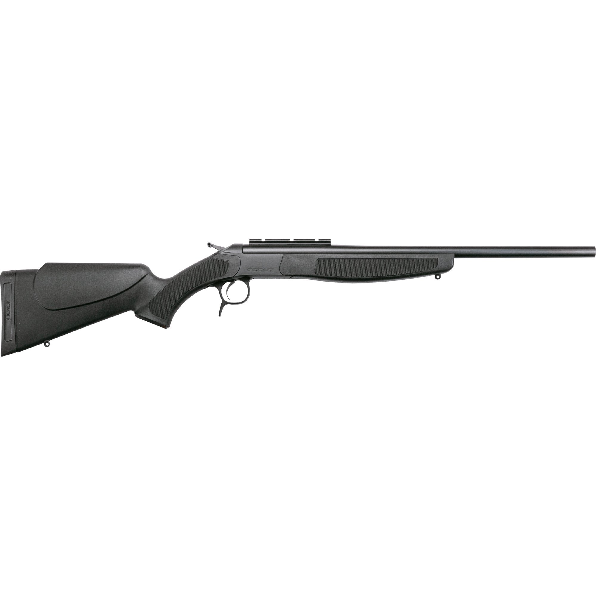 CVA Scout 6.5 Creedmoor Single Shot Rifle, 20" Barrel, Black - CR4815 - Cva