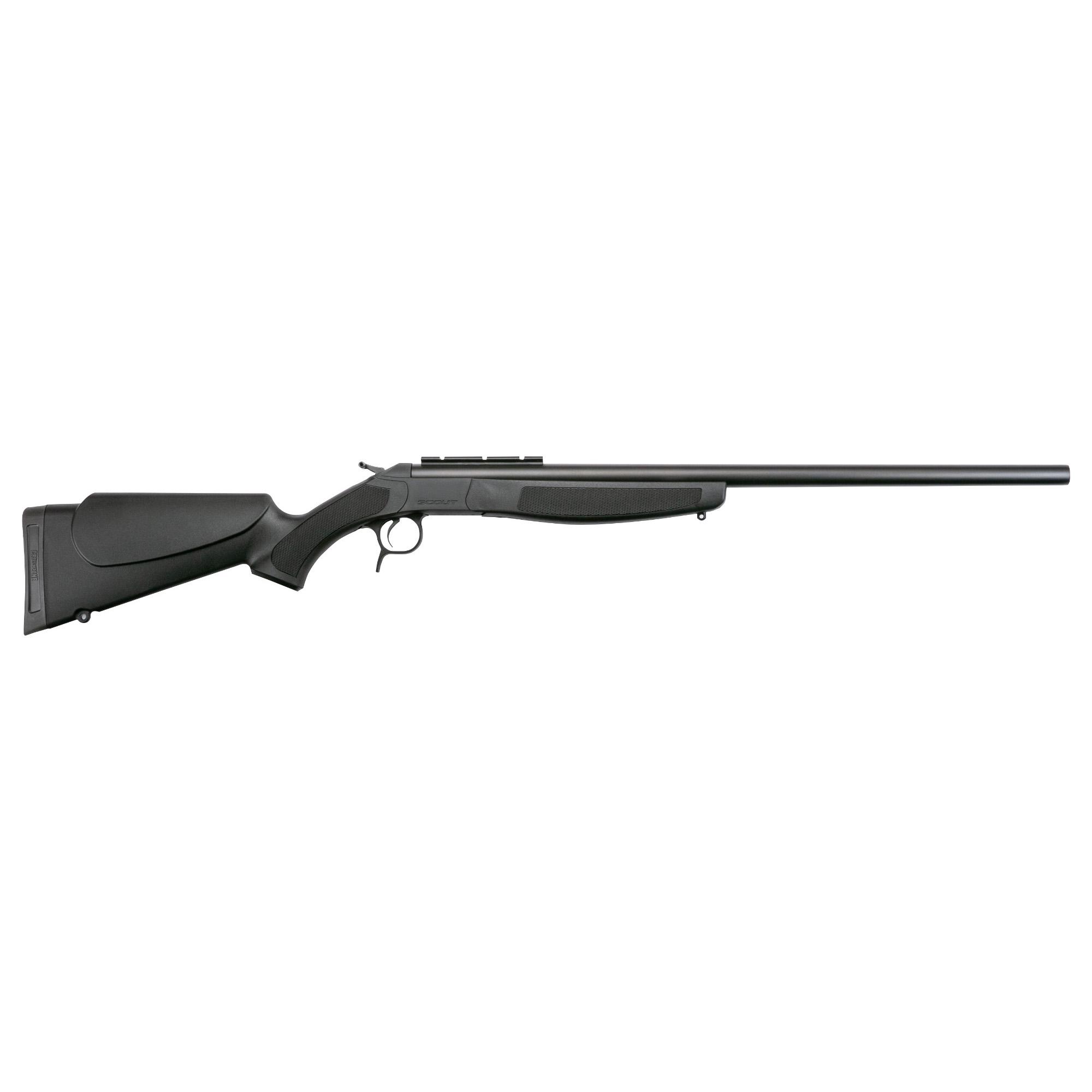 CVA Scout .35 Whelen Single Shot Rifle, 25" Barrel, Black - CR4911 - Cva