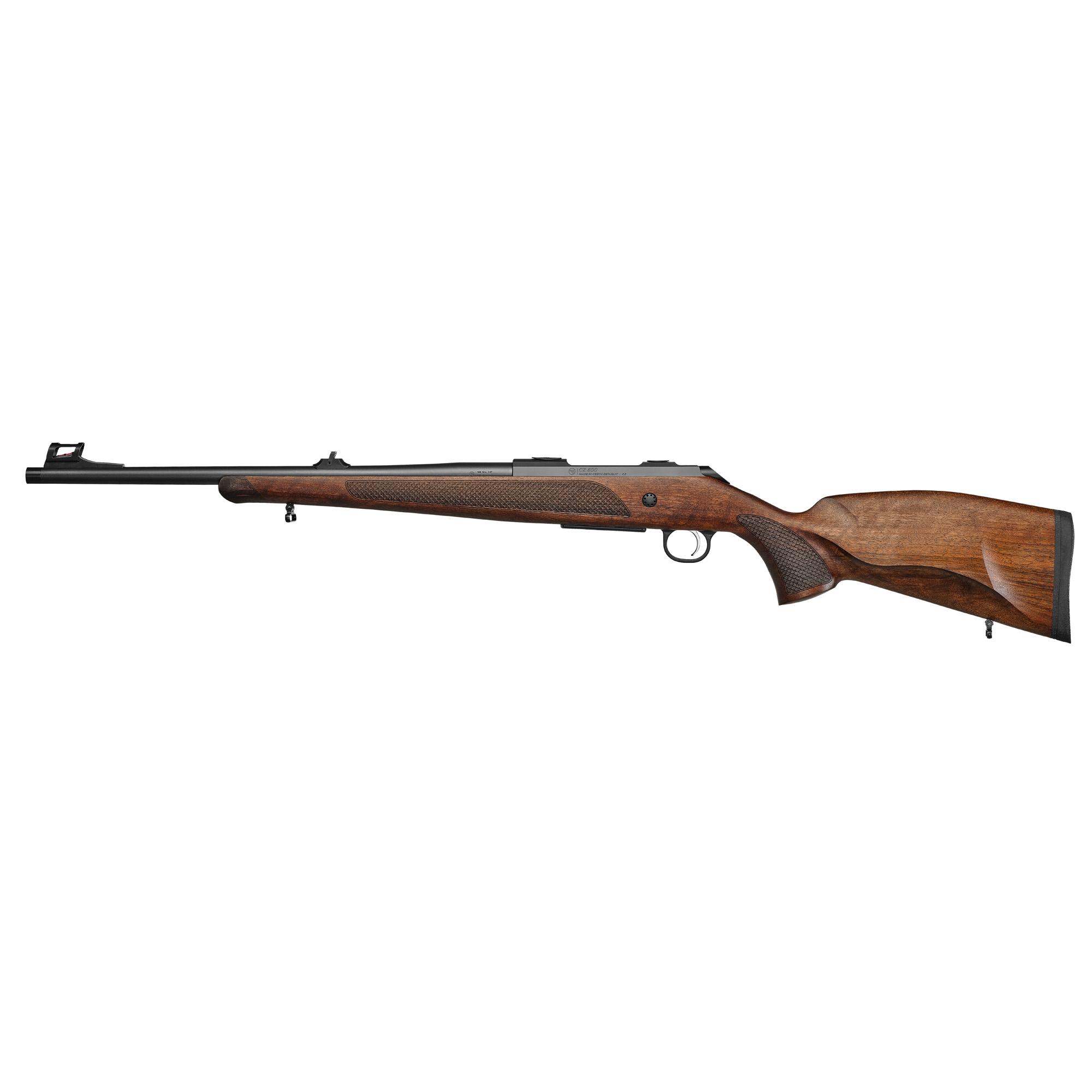 CZ 600 Lux .308 Win Bolt Action Rifle, 20" Barrel, Black - 7302 - Cz