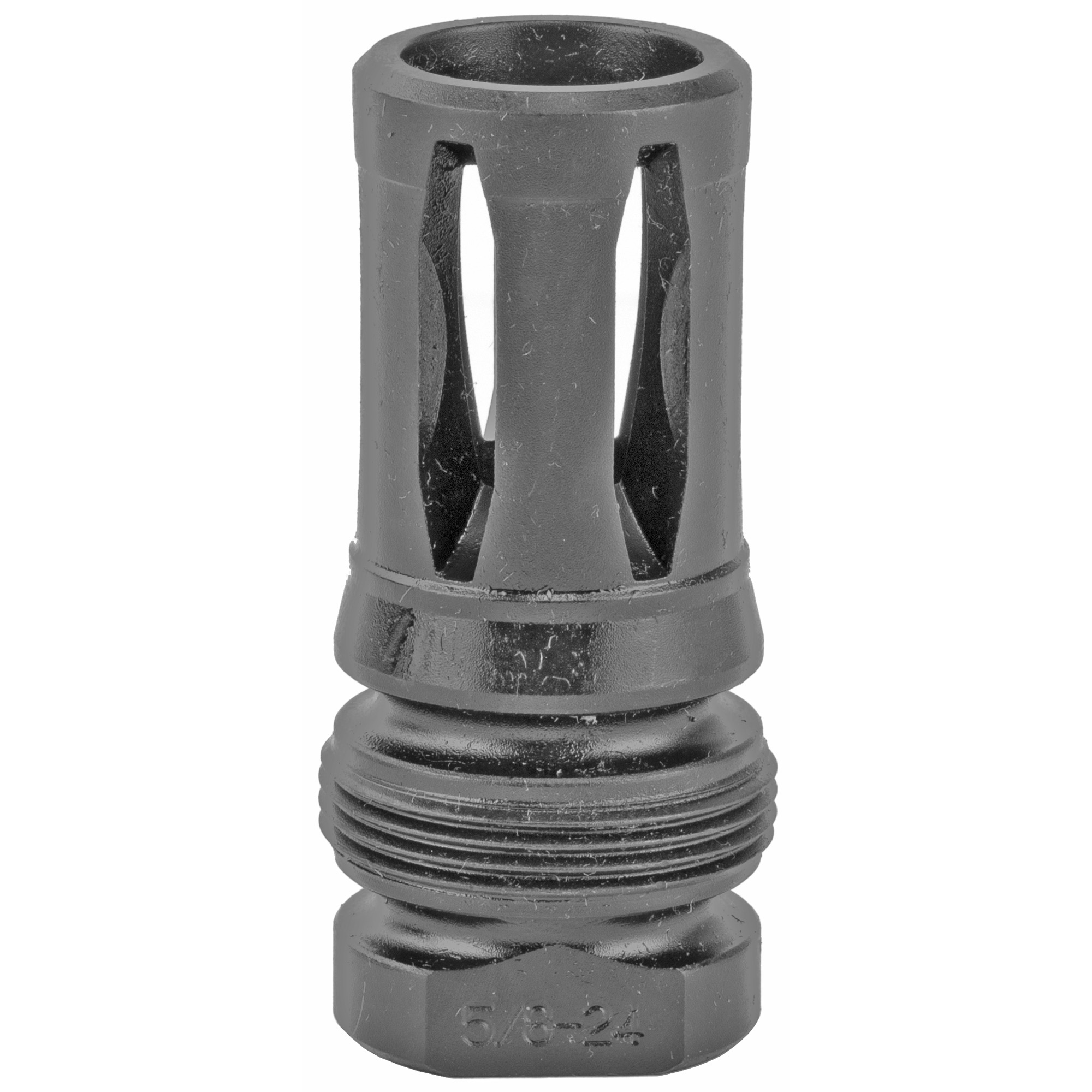Dead Air Armament Flash Hider, Black, 5/8X24, Fits Dead Air Xeno - Dead Air
