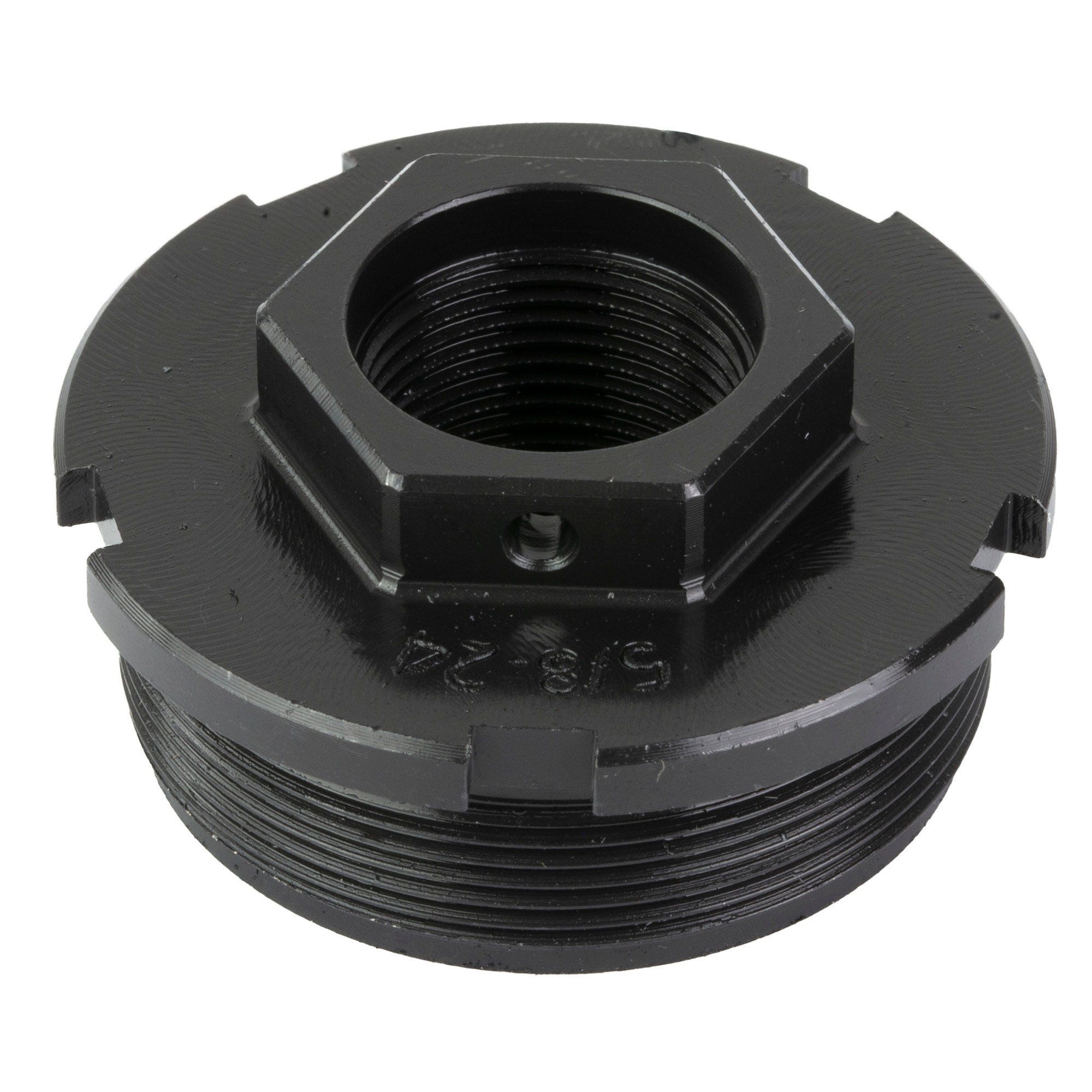 Dead Air Armament Hub, Direct Thread Mount, 5/8X24, Black - LT302 - Dead Air