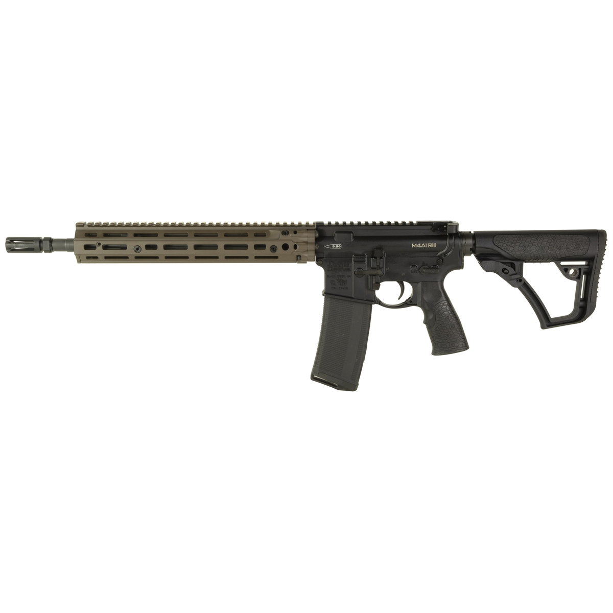 Daniel Defense DD4 M4A1 RIII GWOT .223 Remington/5.56x45mm 16", Flat Dark Earth - Daniel Defense