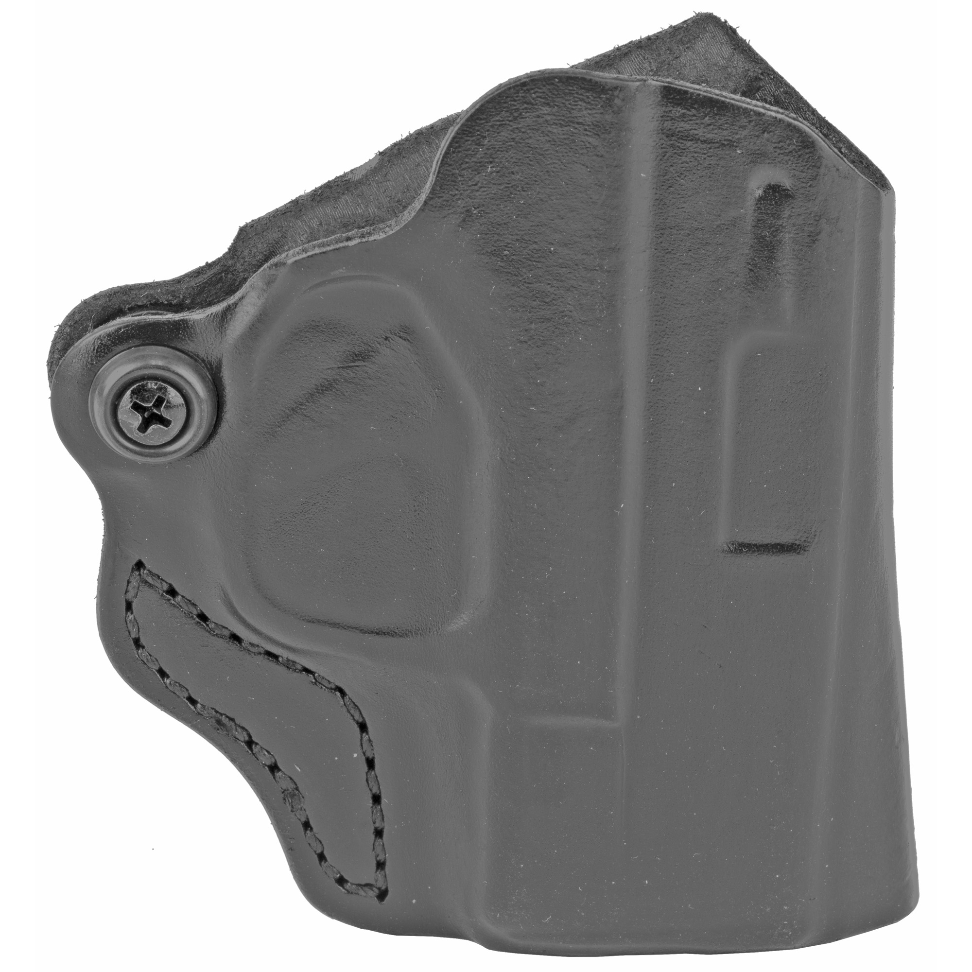 DeSantis Gunhide Mini Scabbard Belt Holster, fits Springfield Hellcat, Right Hand, Black Leather - Desantis Gunhide