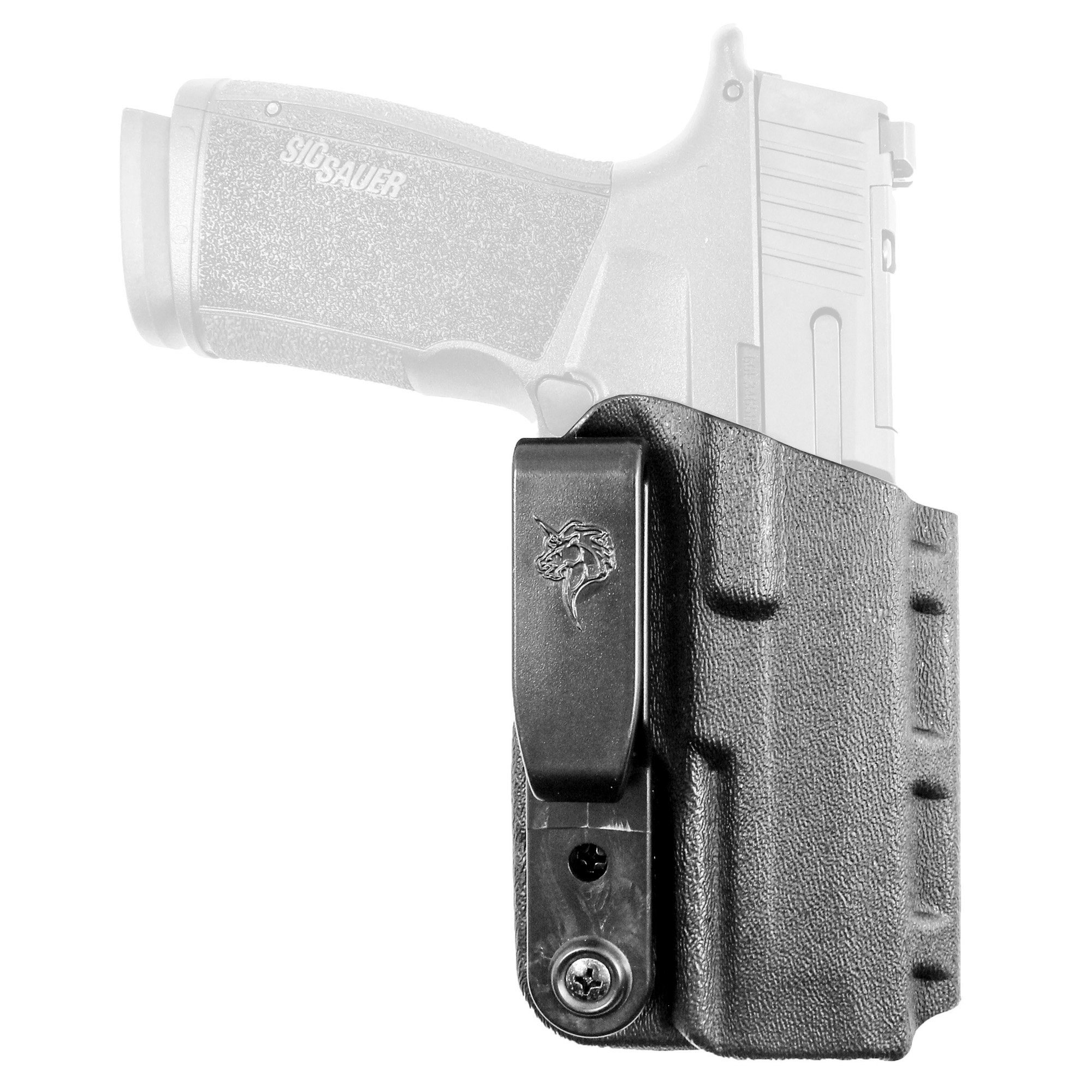 DeSantis Gunhide Slim-Tuk, IWB fits Sig P365 X-Macro, Ambidextrous, Kydex Construction, Black - Desantis Gunhide