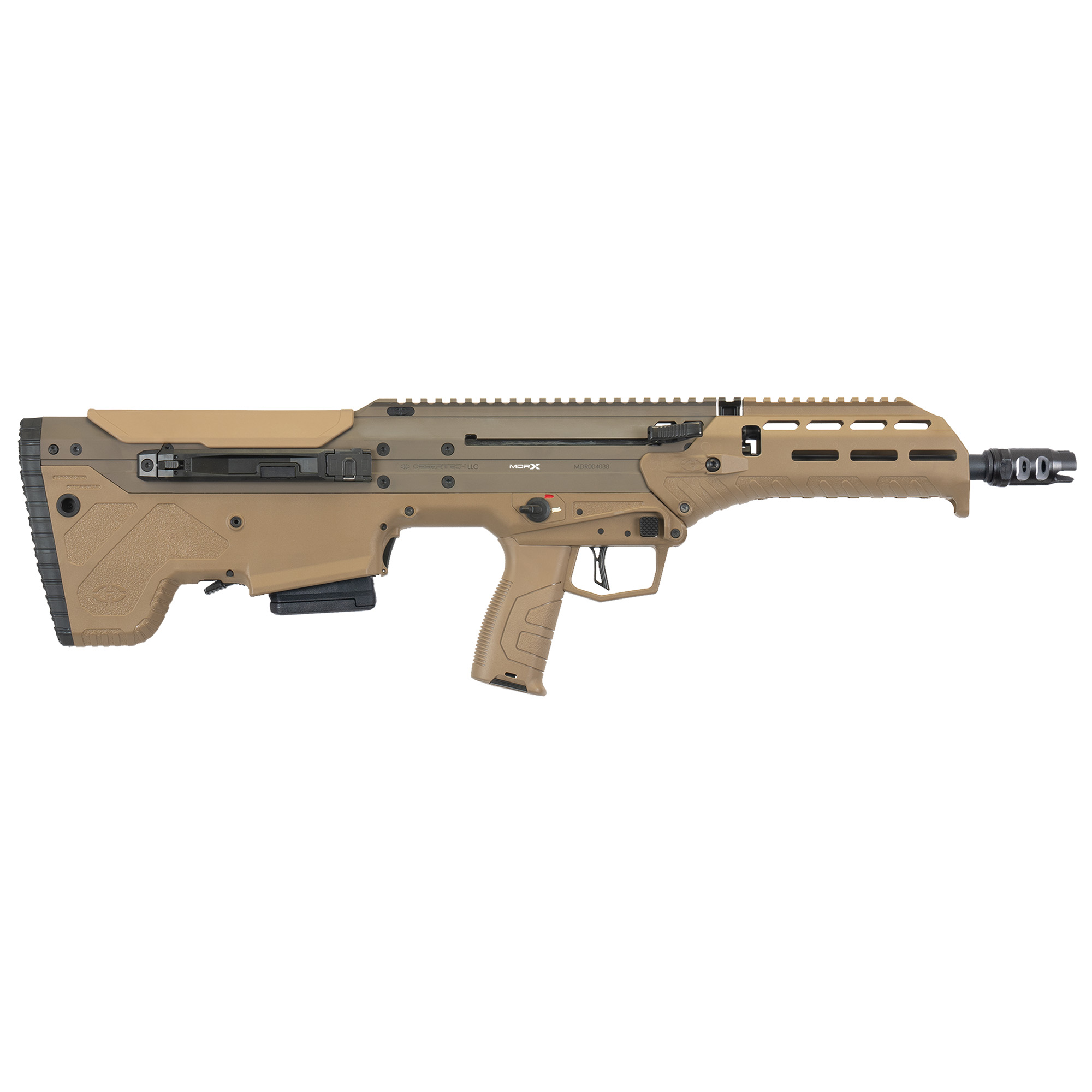 Desert Tech MDRX .223 Wylde AR Rifle with 16" Barrel, Flat Dark Earth - MDRRFB1610FEF - Desert Tech