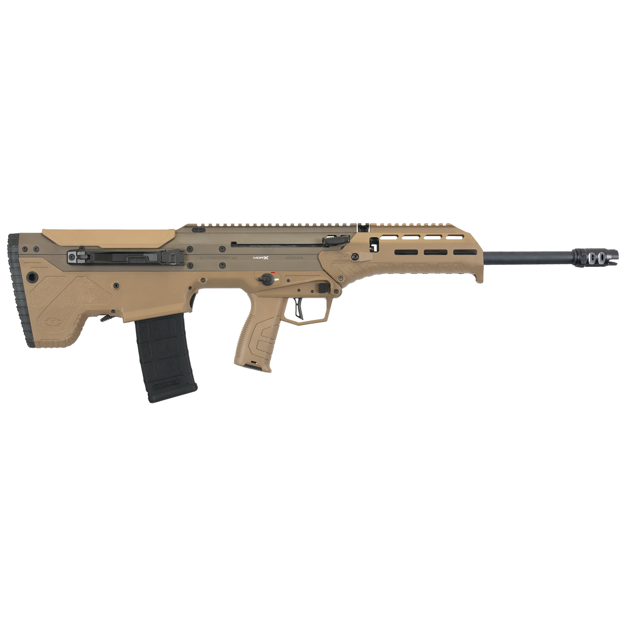 Desert Tech MDRX .223 Wylde AR Rifle with 20" Barrel, Flat Dark Earth - MDRRFB2030FEF - Desert Tech