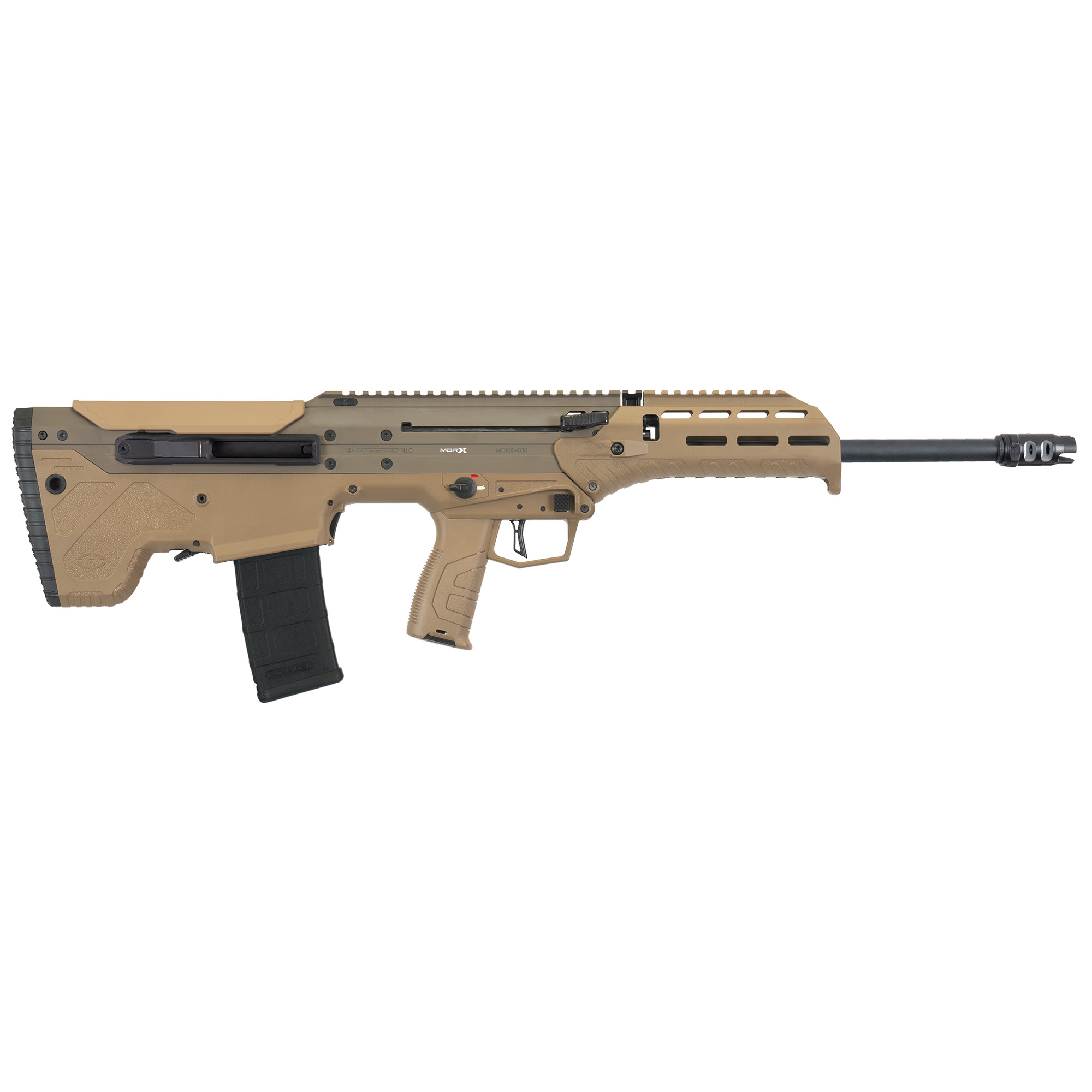 Desert Tech MDRX .223 Wylde AR Rifle with 20" Barrel, Flat Dark Earth - MDRRFB2030SEF - Desert Tech
