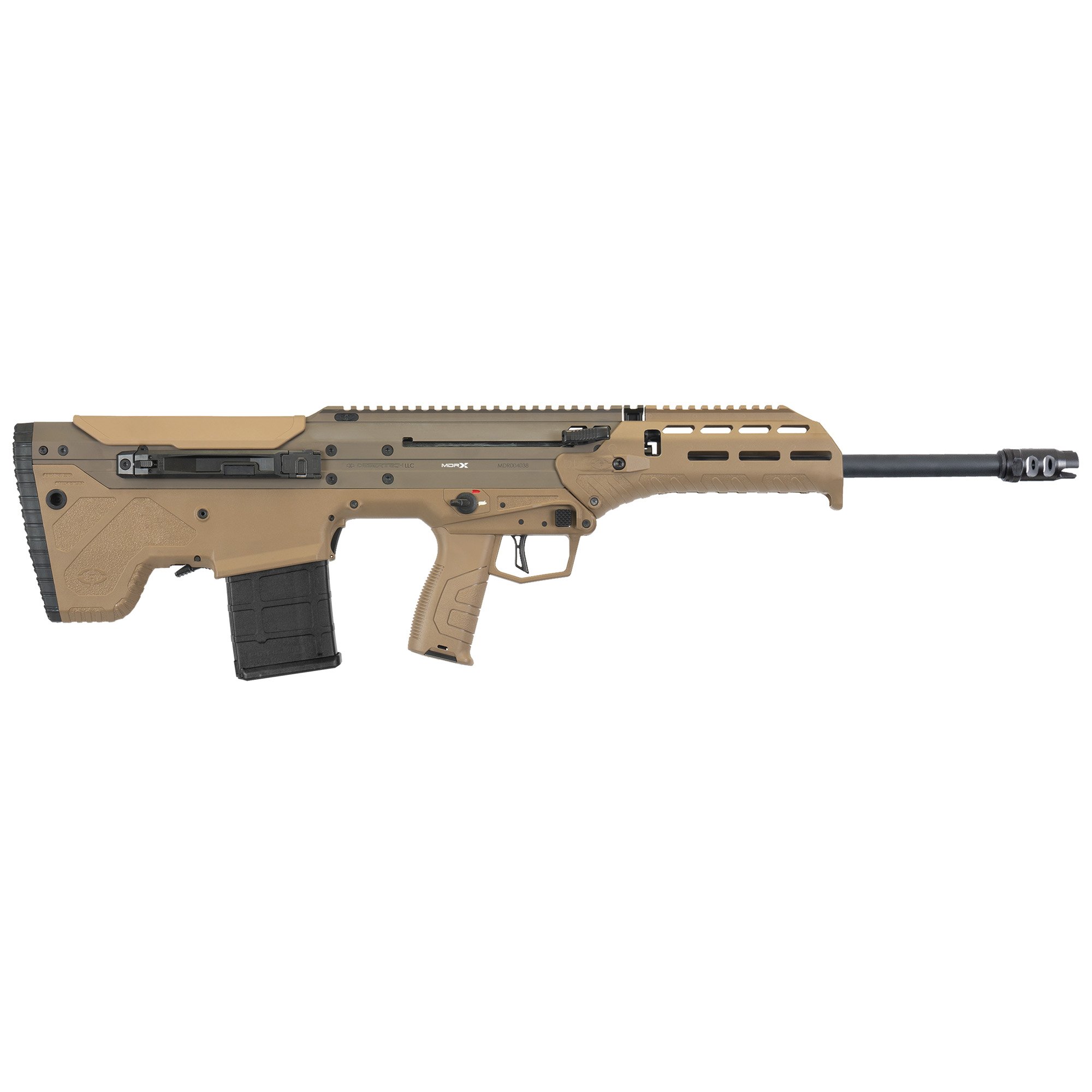 Desert Tech MDRX 6.5 Creedmoor AR Rifle with 20" Barrel, Flat Dark Earth - MDRRFC2020FEF - Desert Tech
