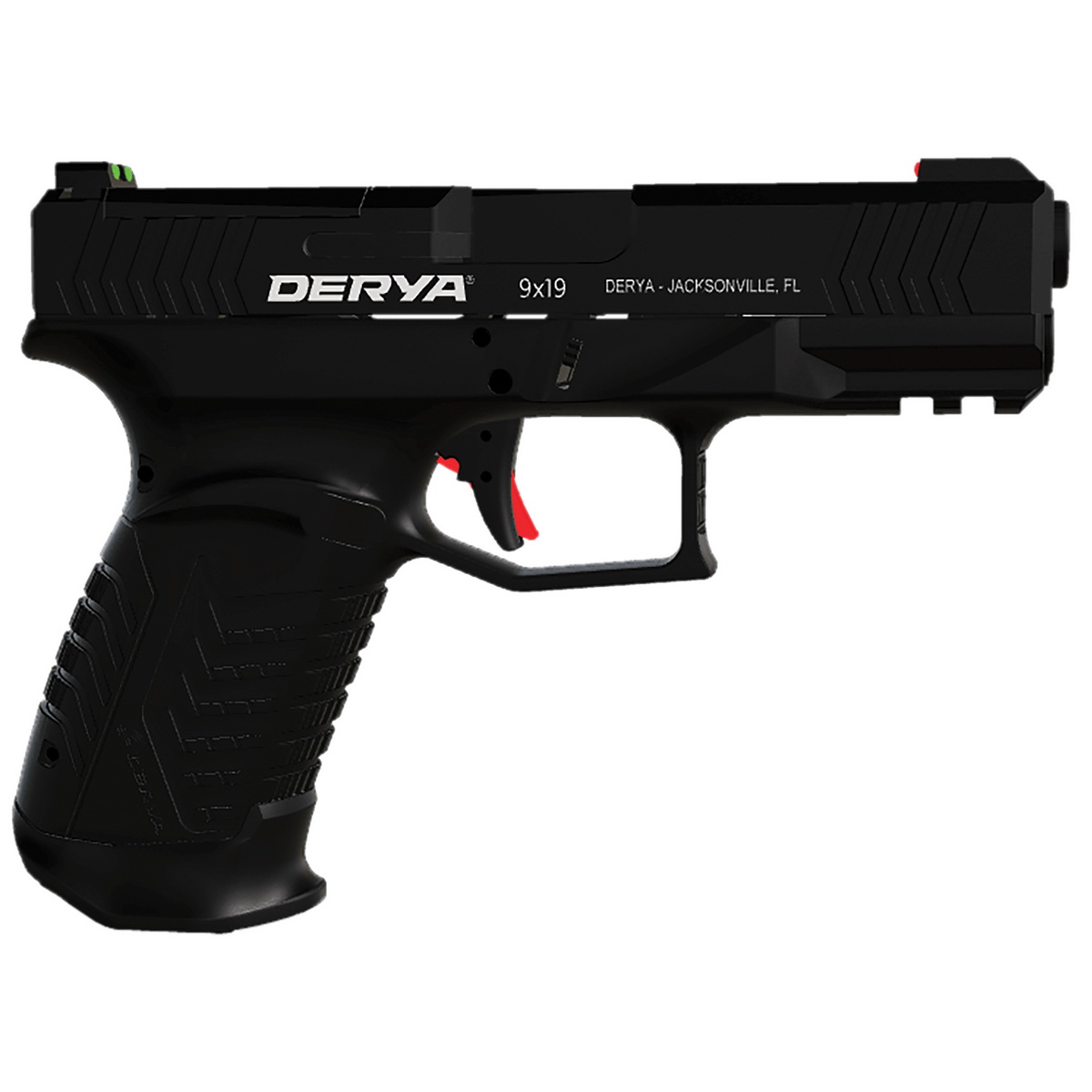 Derya DY9 9mm 4.02" 10rds, Black - Derya
