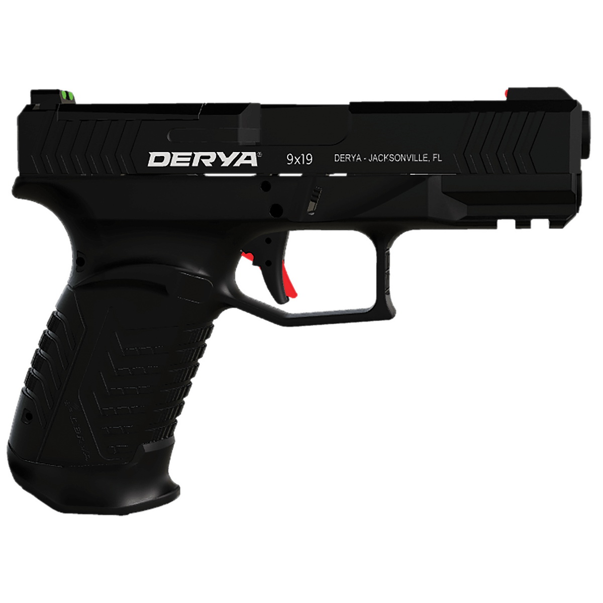 Derya DY9 9mm 4.02" 15rds, Black - Derya