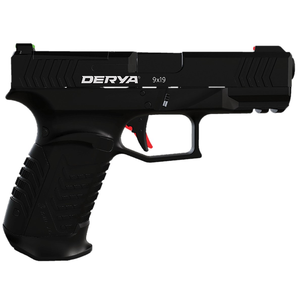 Derya DY9 9mm 4.02" 15rds, Black - Derya