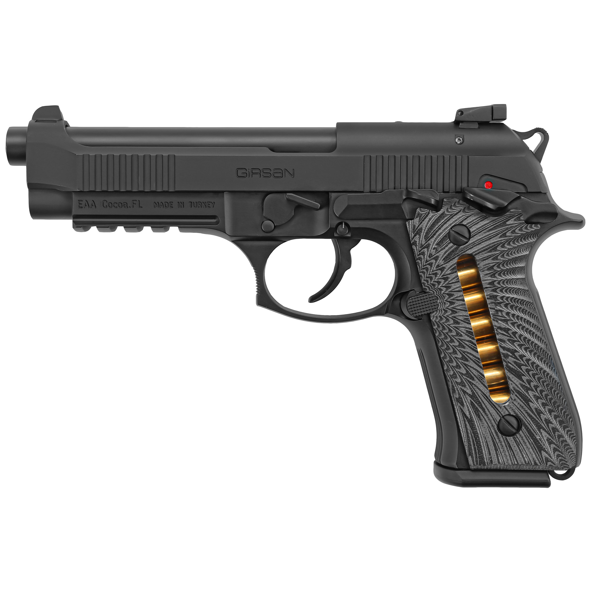 Girsan Regard MC Sport GEN3 9mm Pistol, 4.9" Barrel, Fixed Sights, Black - 390086 - Girsan