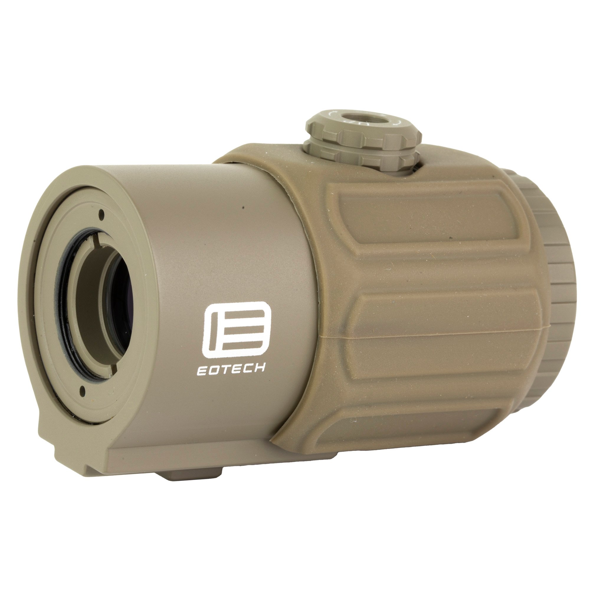 EOTech G43, 3X Magnifier, QD Mount, Switch to Side, 34mm , Tan, Includes Mount - Eotech