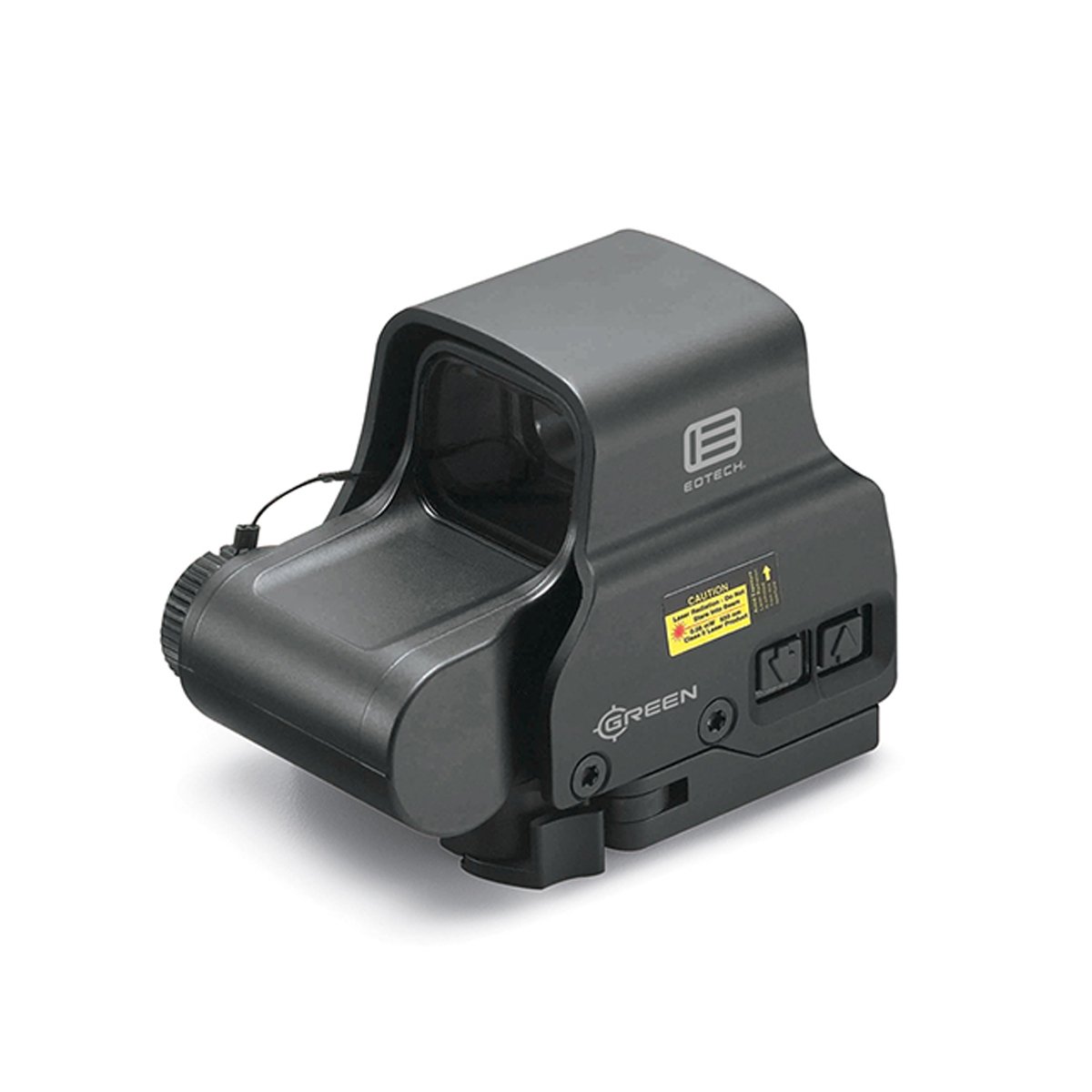 EOTech EXPS2 Holographic Sight with Green 68 MOA Ring 1 MOA Dot and QD Lever, Black - EXPS2-0GRN - Eotech