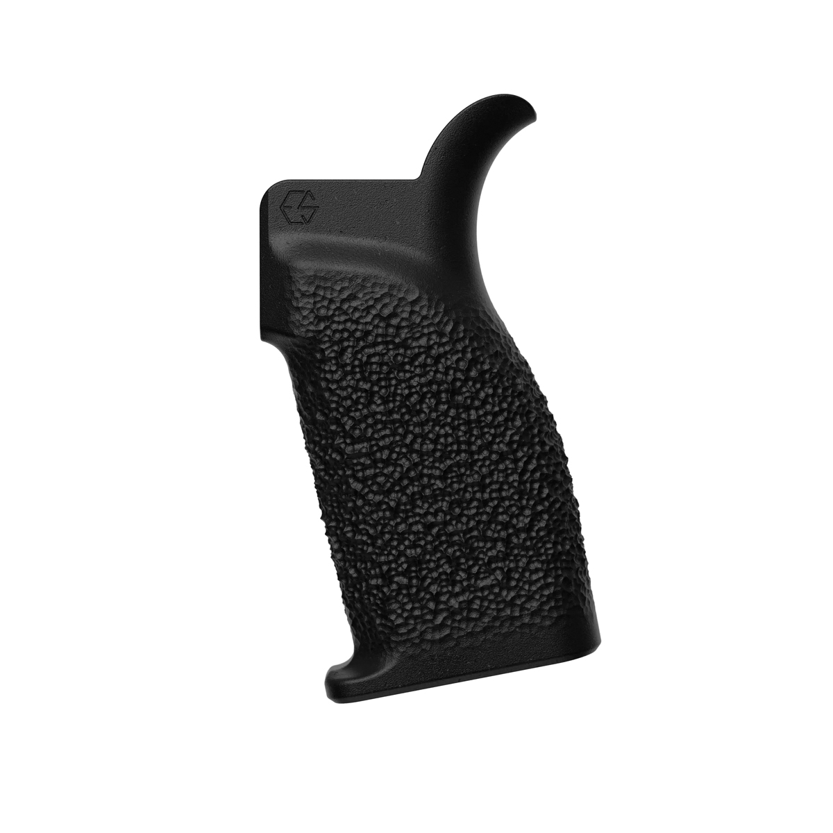 Edgar Sherman Design Granite Grip-B Coarse Textured Grip w/Beavertail, Black - Edgar Sherman Design