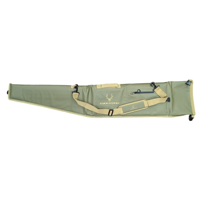 Evolution Outdoor 62" x 12" Waterproof Rolltop Double Rifle Case, Green - Evolution Outdoor