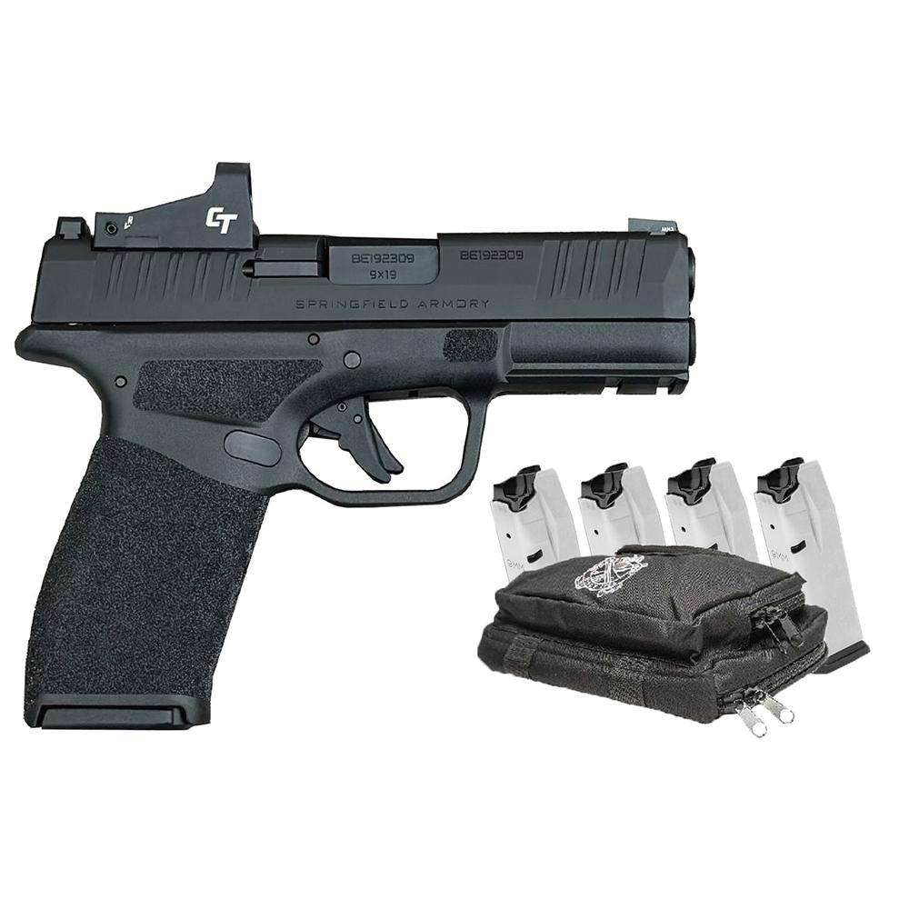Springfield Armory Hellcat Pro OSP Low Capacity 9mm 3.70" 10rds, Black - Springfield Armory