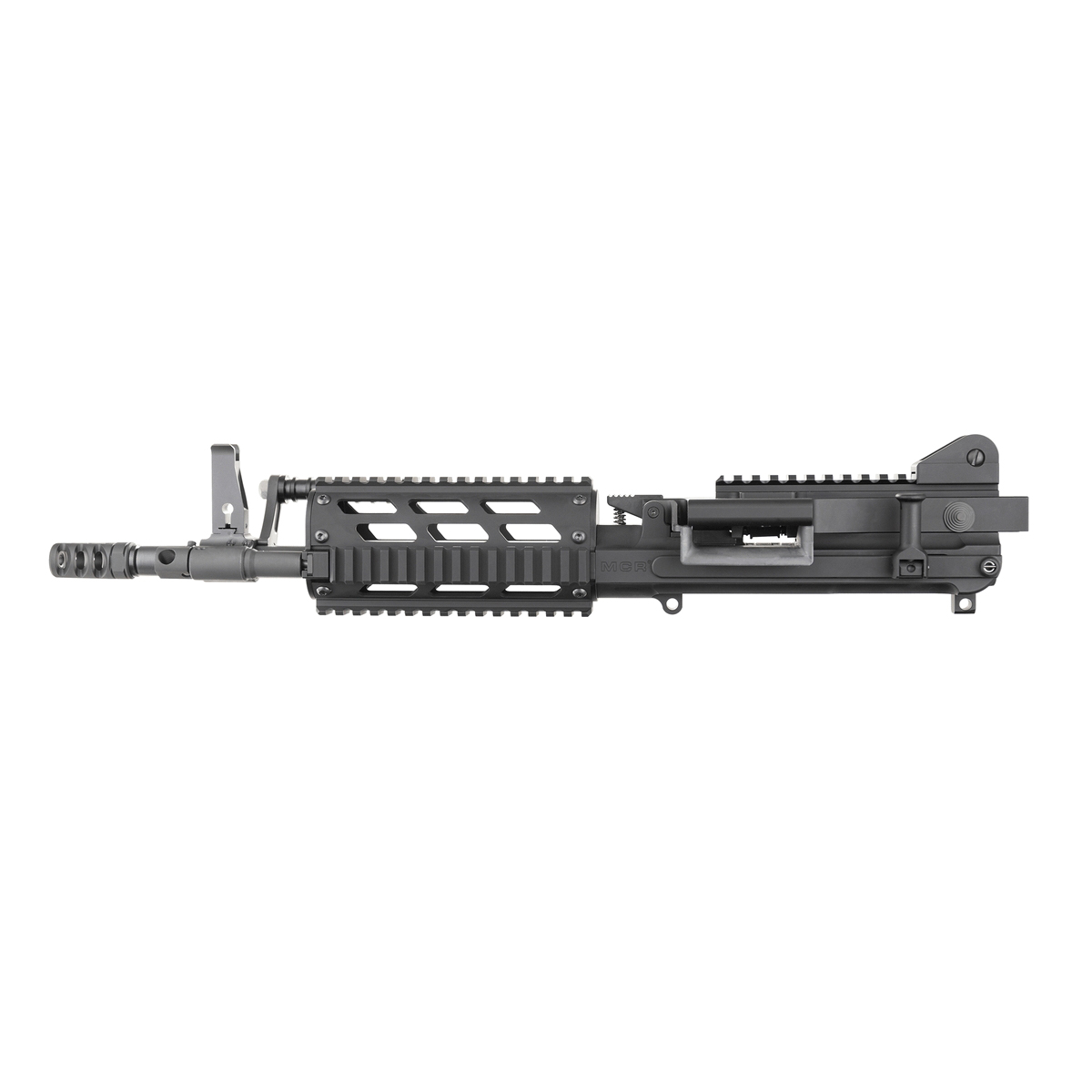 FightLite MCR Dual-Feed 12.50" Upper 5.56x45mm 1:7 Mil-Std 1913 Picatinny Rail, Black - Fightlite