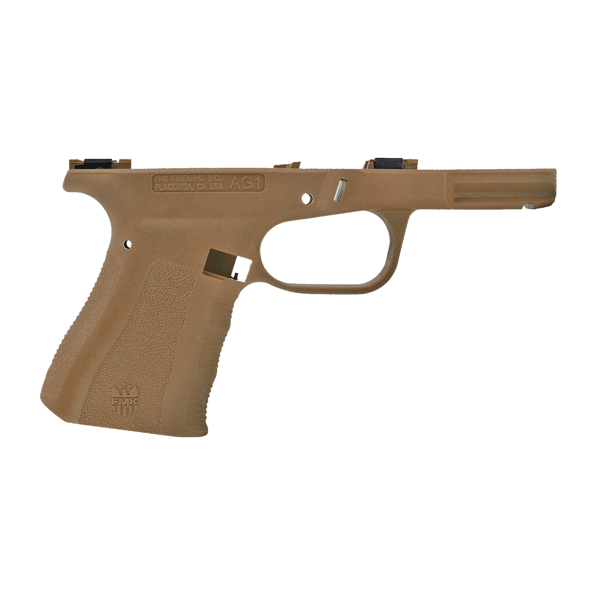 FMK AG1 Frame 9mm Pistol, Burnt Bronze - FMKGAG1BGB - Fmk Firearms