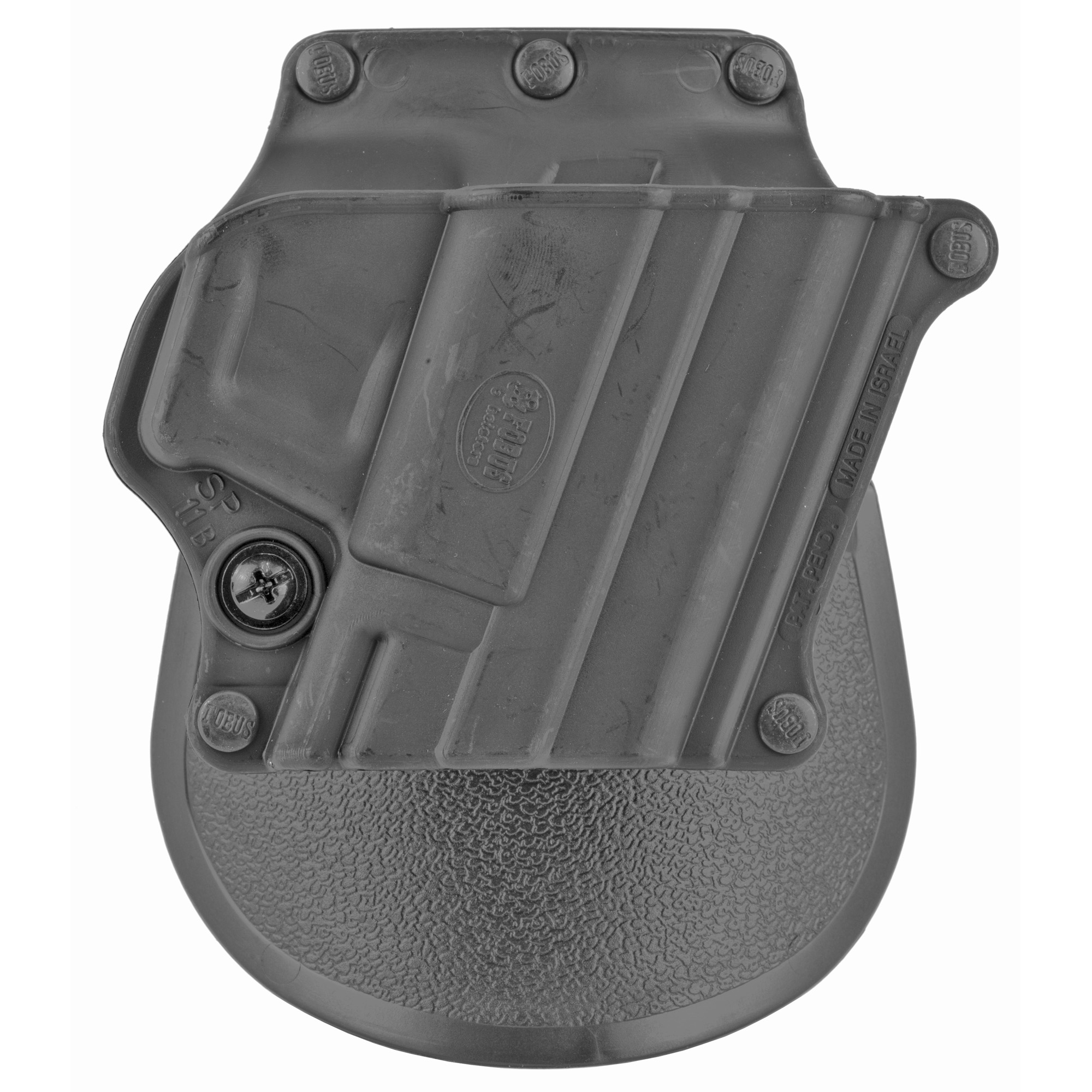 Fobus Roto Paddle Right Hand Belt Holster for Spgfld XD, Black - SP11BRP - Fobus Usa