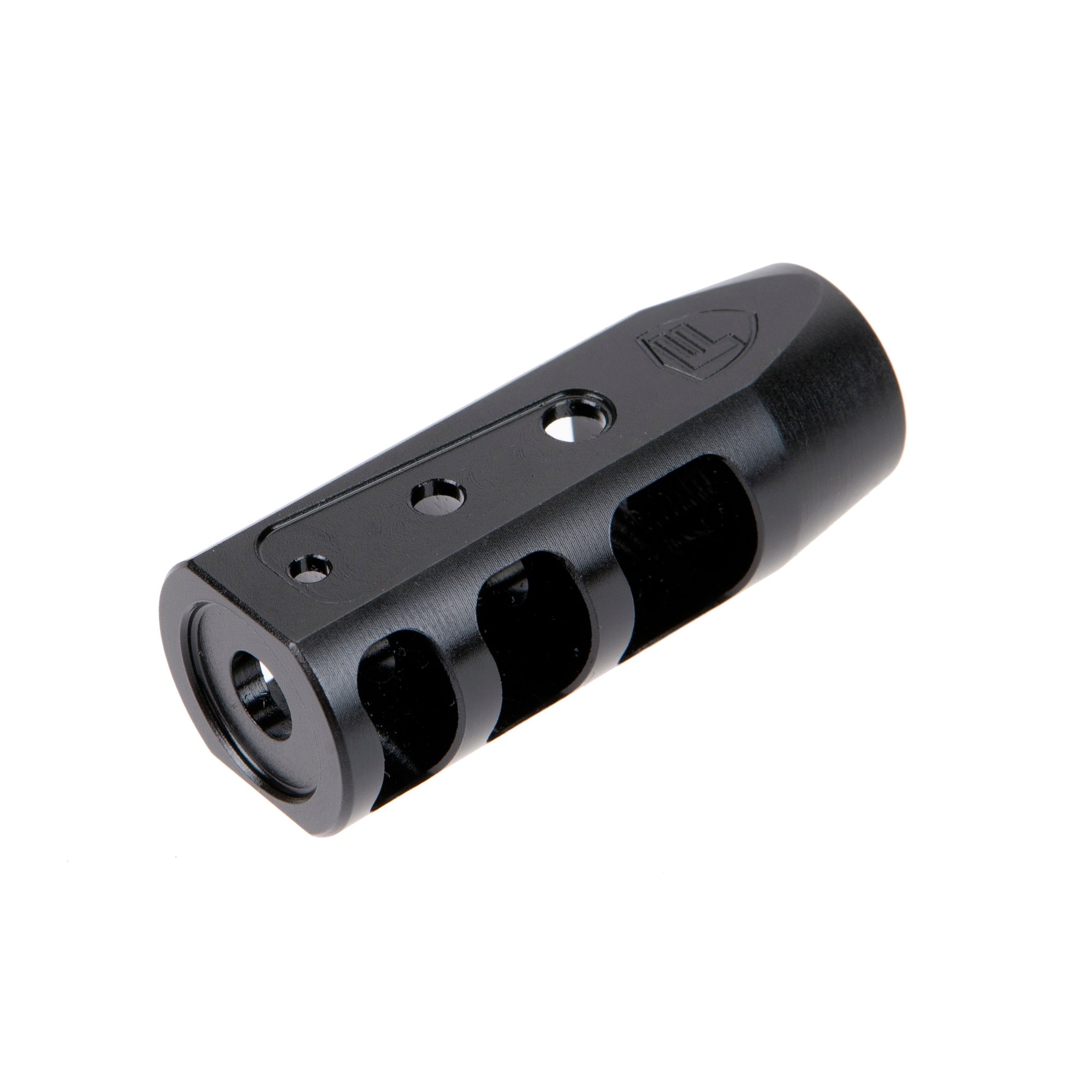 Fortis RED Muzzle Brake, 5.56mm, Nitride Coated, Black Finish - Fortis Manufacturing