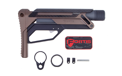 Fortis LA AR-15 Stock & Buffer Tube, Flat Dark Earth - LASBNDL15FDE - Fortis Manufacturing