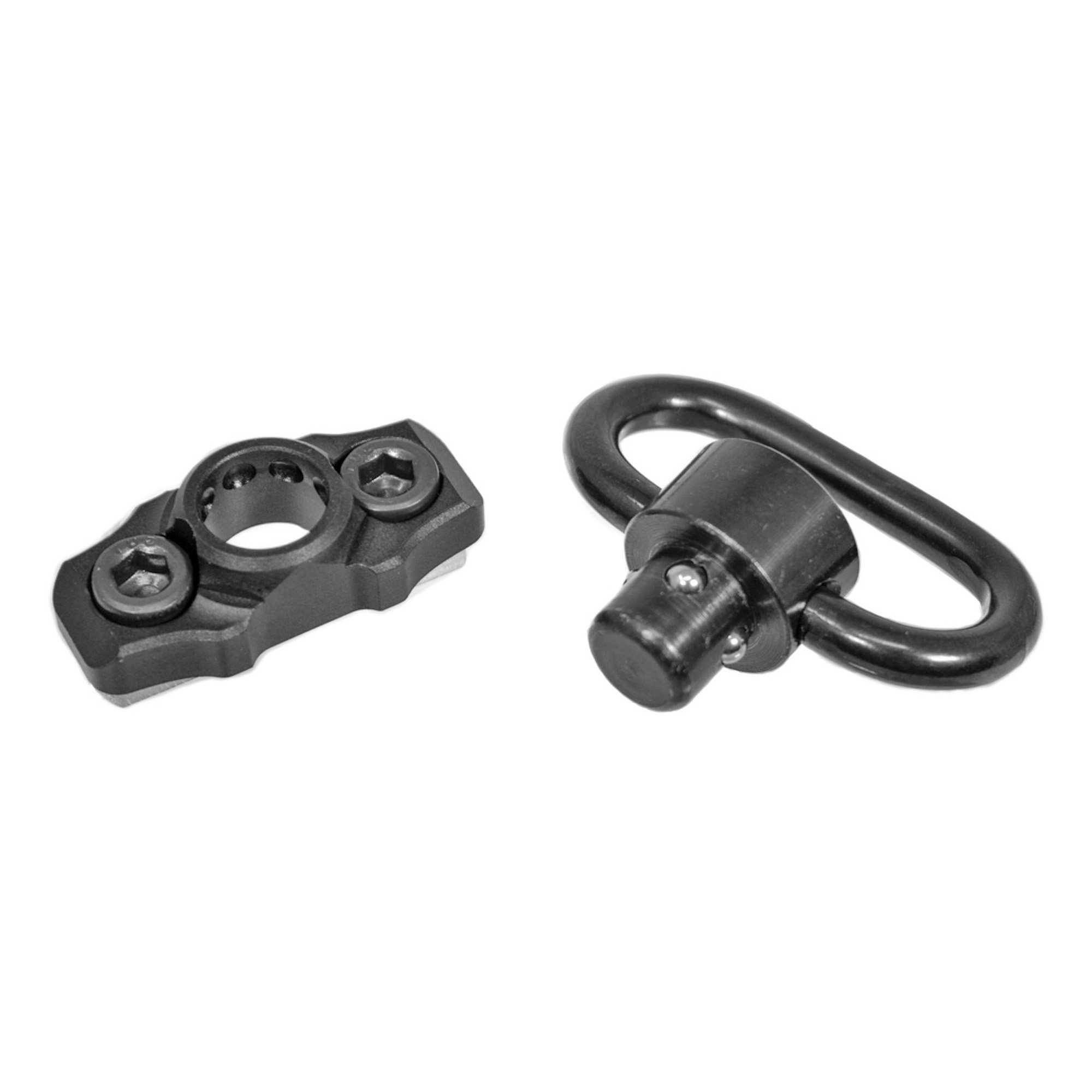 Fortis QD Sling Mt, Black - QDALUMMLSWIVEL - Fortis Manufacturing