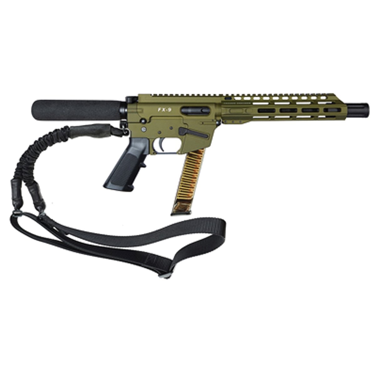 Freedom Ordnance FX-9 9mm 10", OD Green - Freedom Ordnance