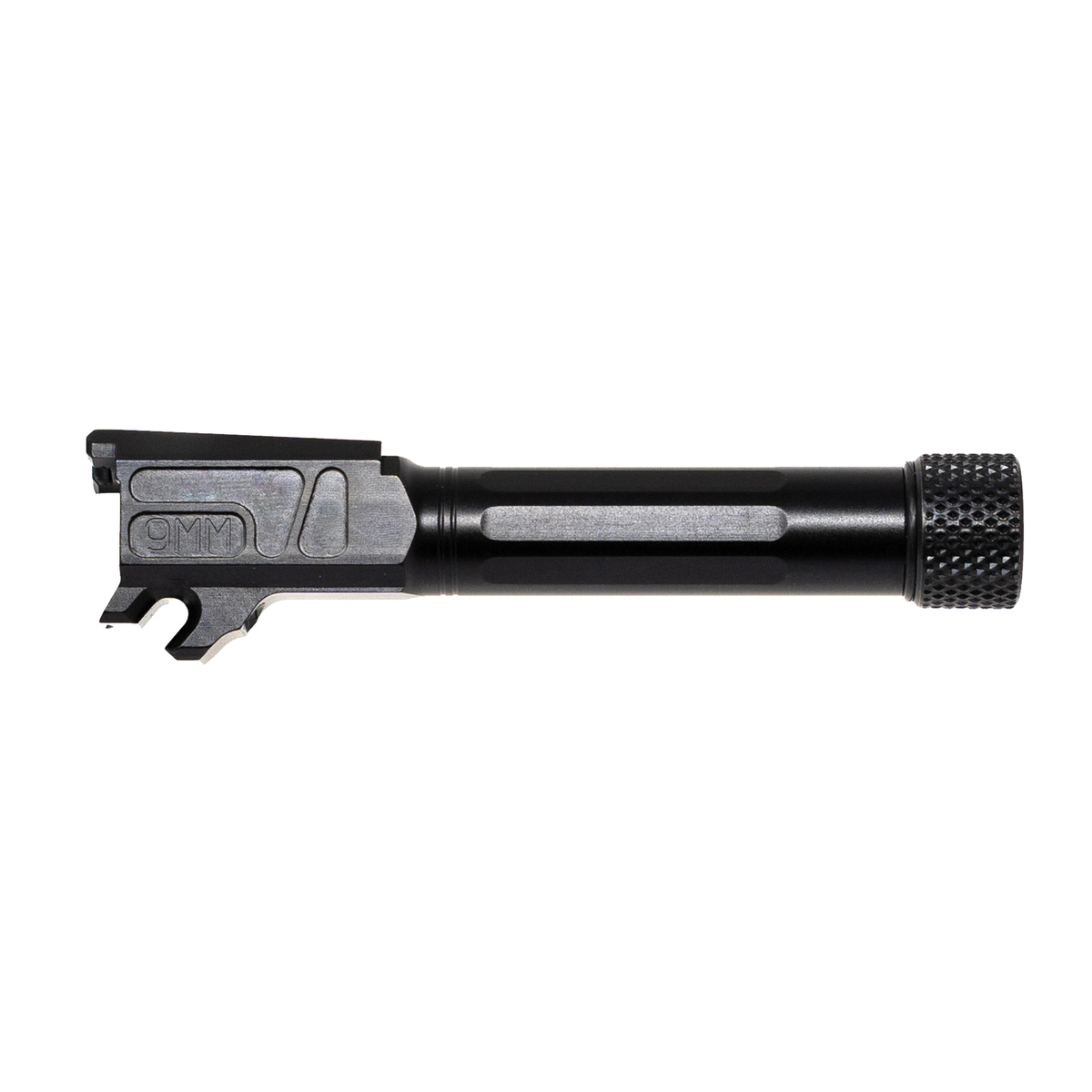 Faxon Firearms Match Straight Fluted Drop-In Barrel 9mm 3.70" Fits Sig Sauer P365, Black - Faxon Firearms