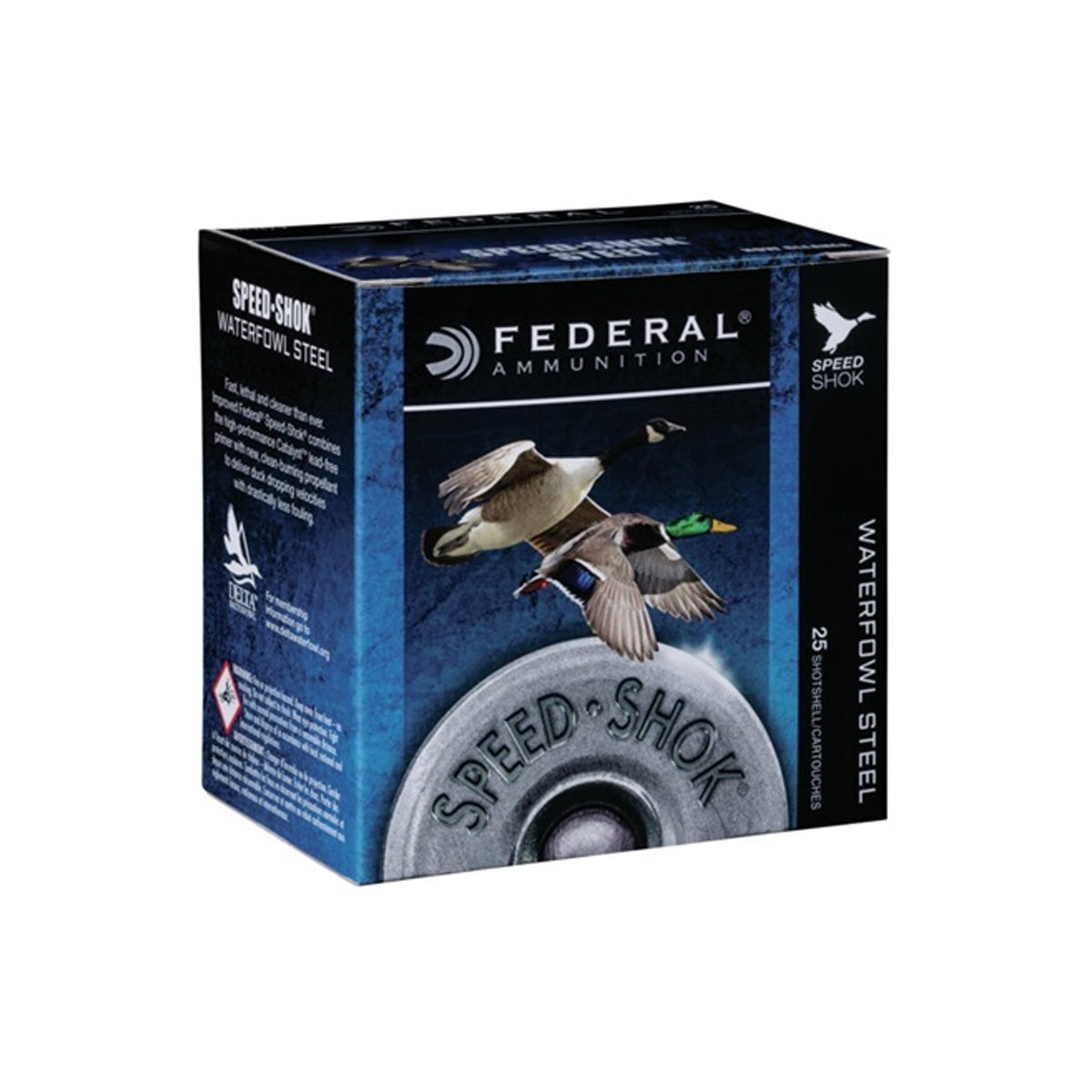 Federal Speed-Shok 12 ga 3" 1.25 oz. #4 25 Shotshells - WF142 4 - Federal