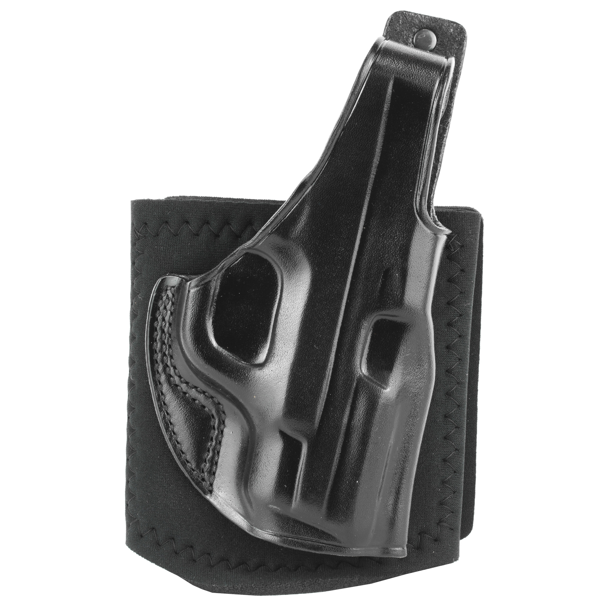 Galco Ankle Glove Ankle Holster, Fits S&W Shield 9/40, Right Hand, Black Finish