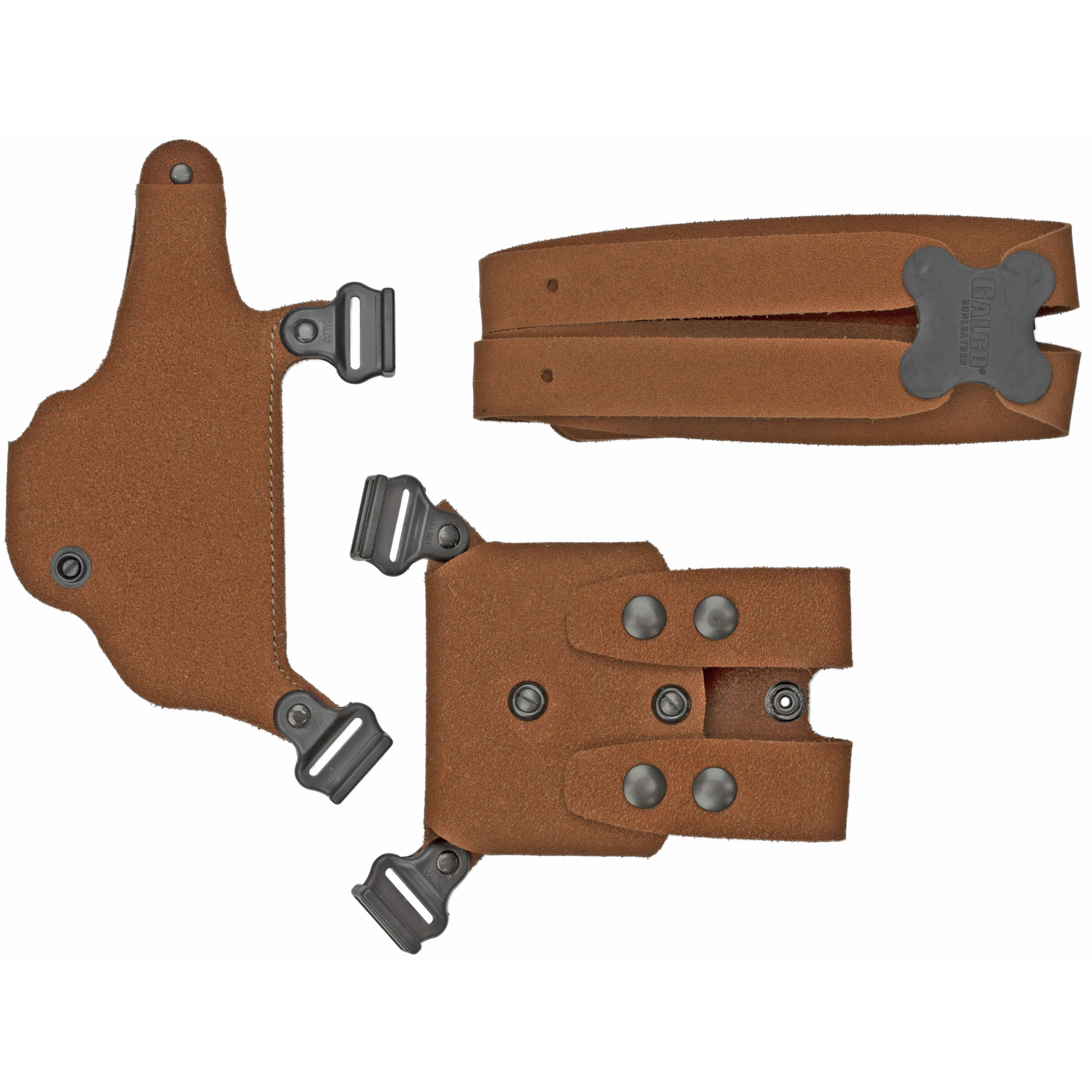 Galco Classic Lite 2.0, Holster, fits Glock 17, 45, 19X, 23, 26, 34, Right Hand, Natural Leather - Galco