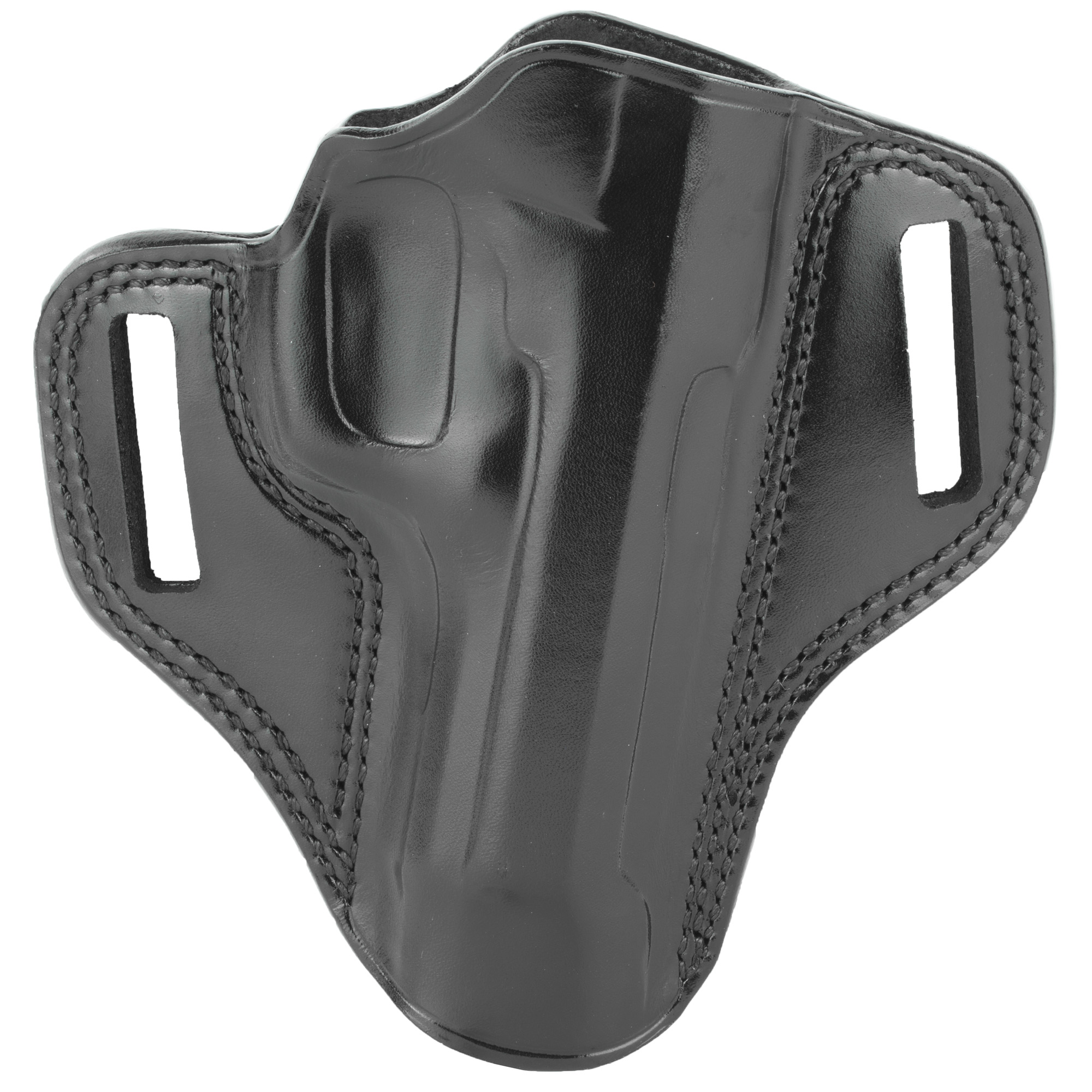 Galco Combat Master Belt Holster, Fits Beretta 92F, Right Hand, Black Leather - Galco