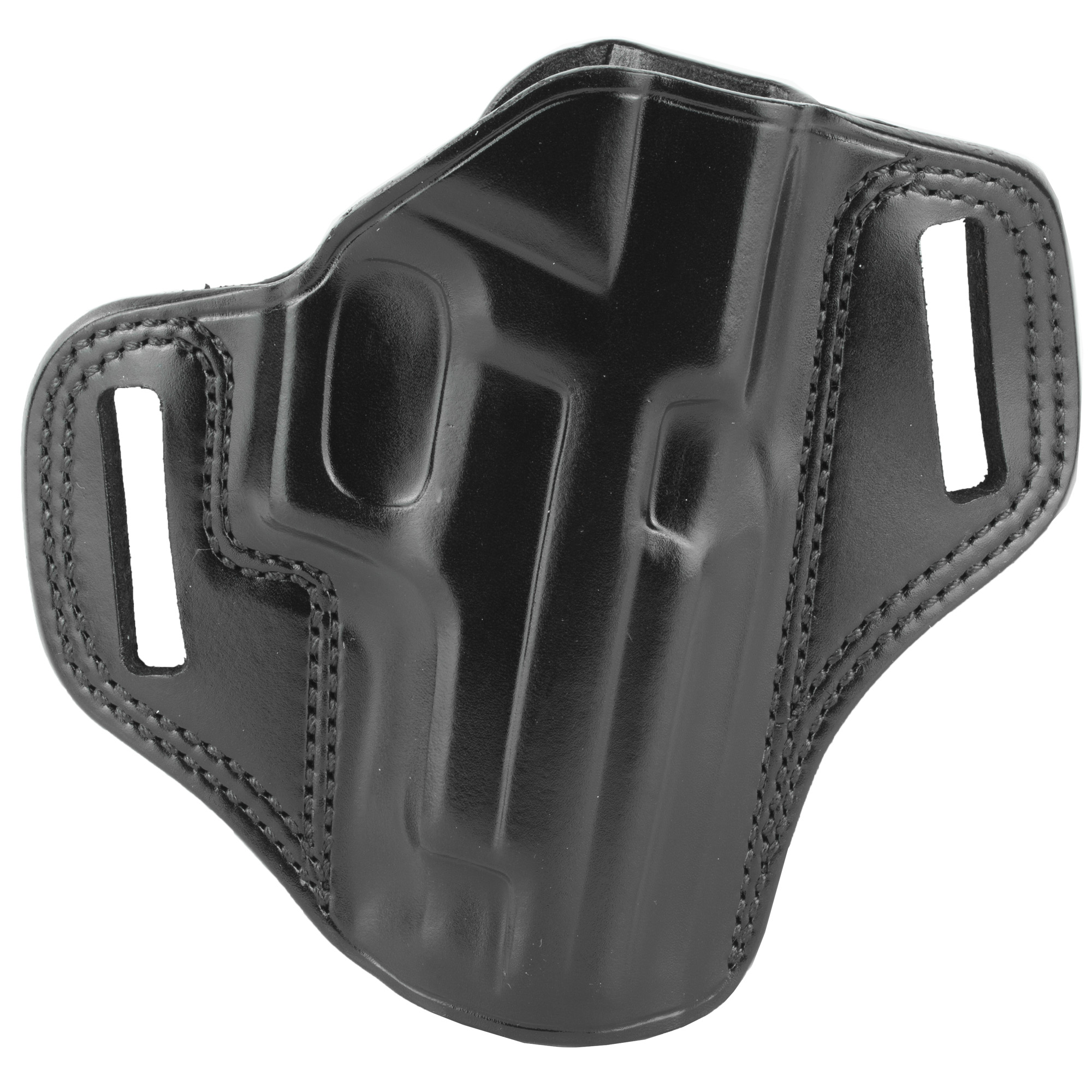 Galco Combat Master Belt Holster, Fits Sig P226, Right Hand, Black Leather - Galco