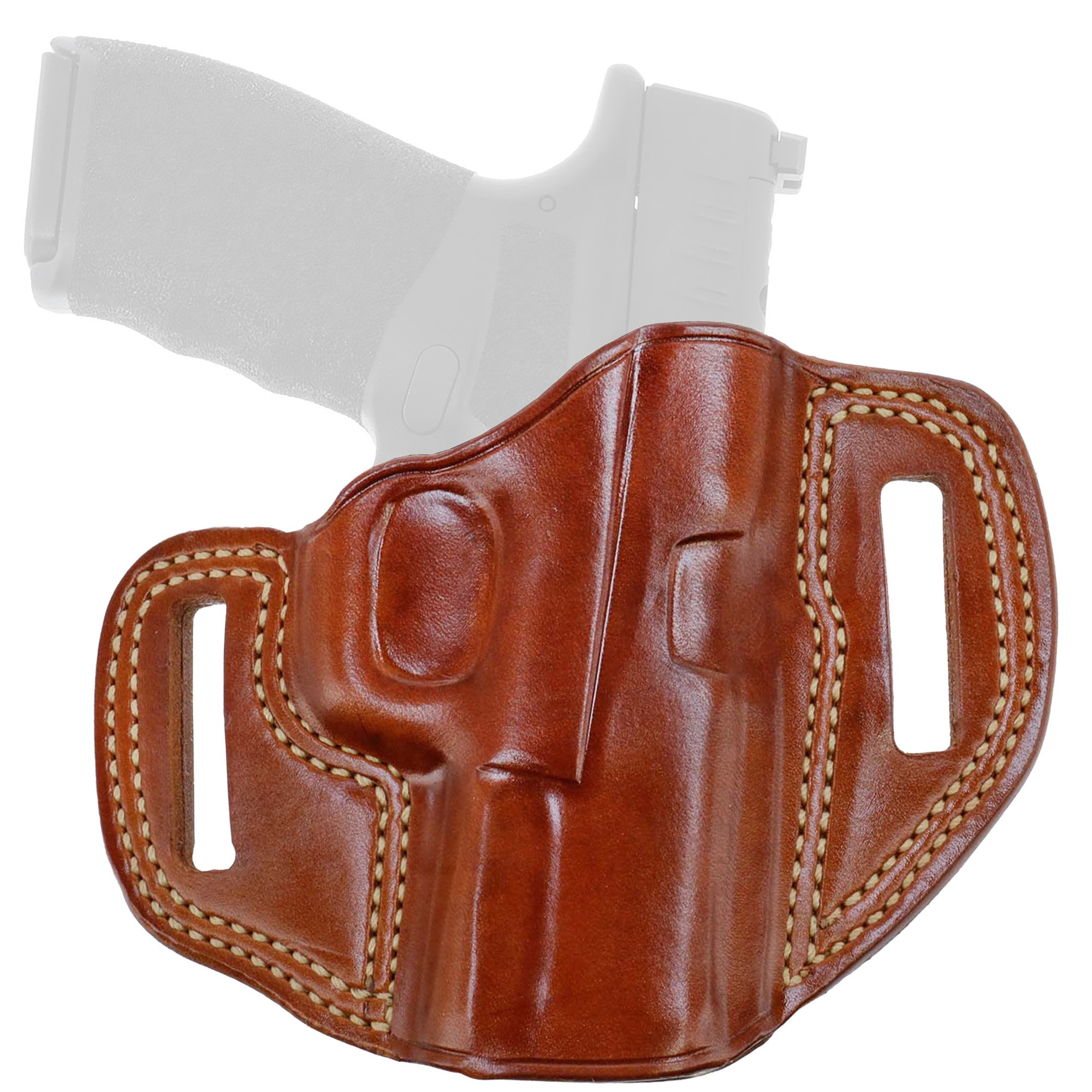 Galco Combat Master Right Hand Belt Holster for SPRINGFIELD HELLCAT PRO, Tan - CM876