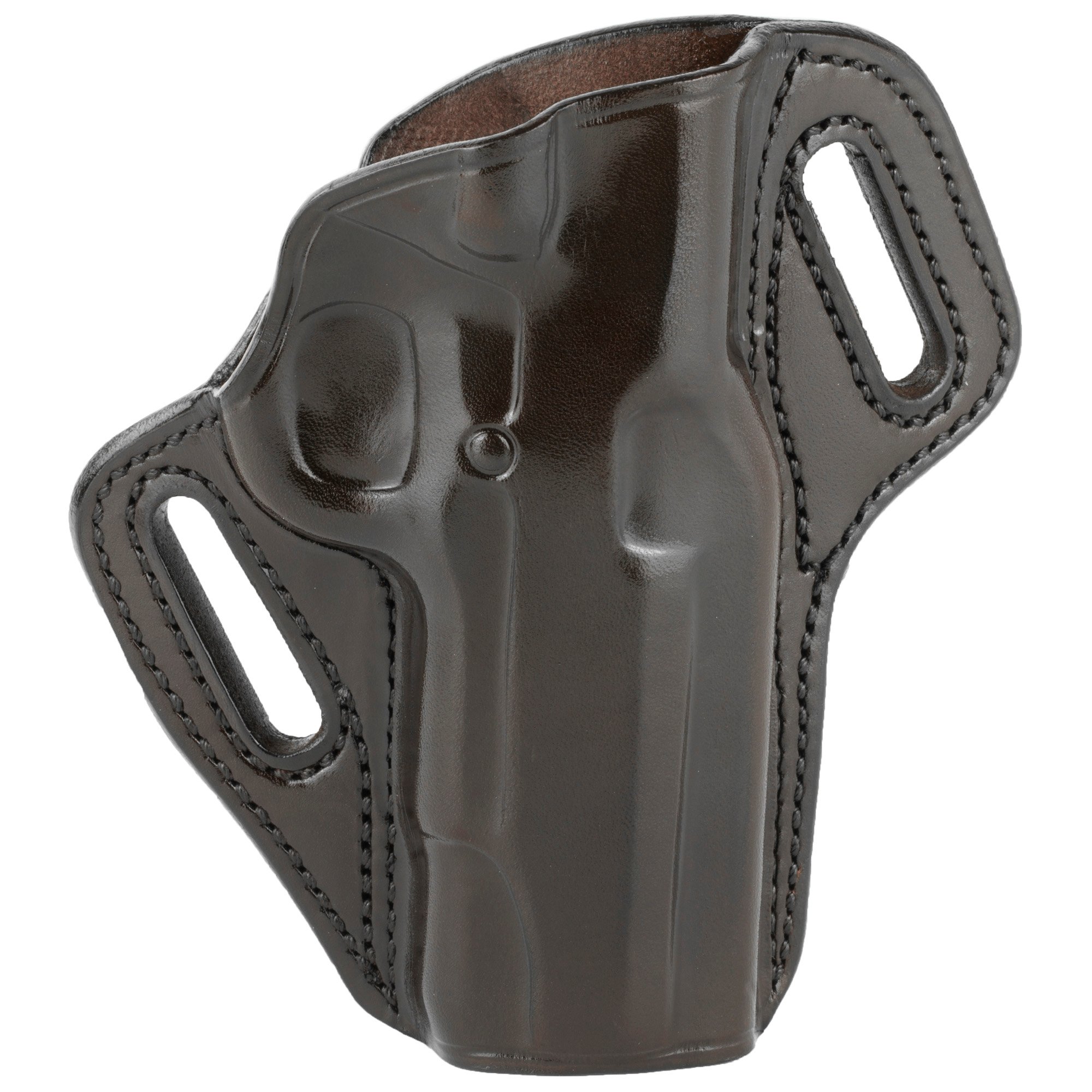 Galco Concealable Belt Holster, Fits 1911 With 4" Barrel, Right Hand, Havana Leather