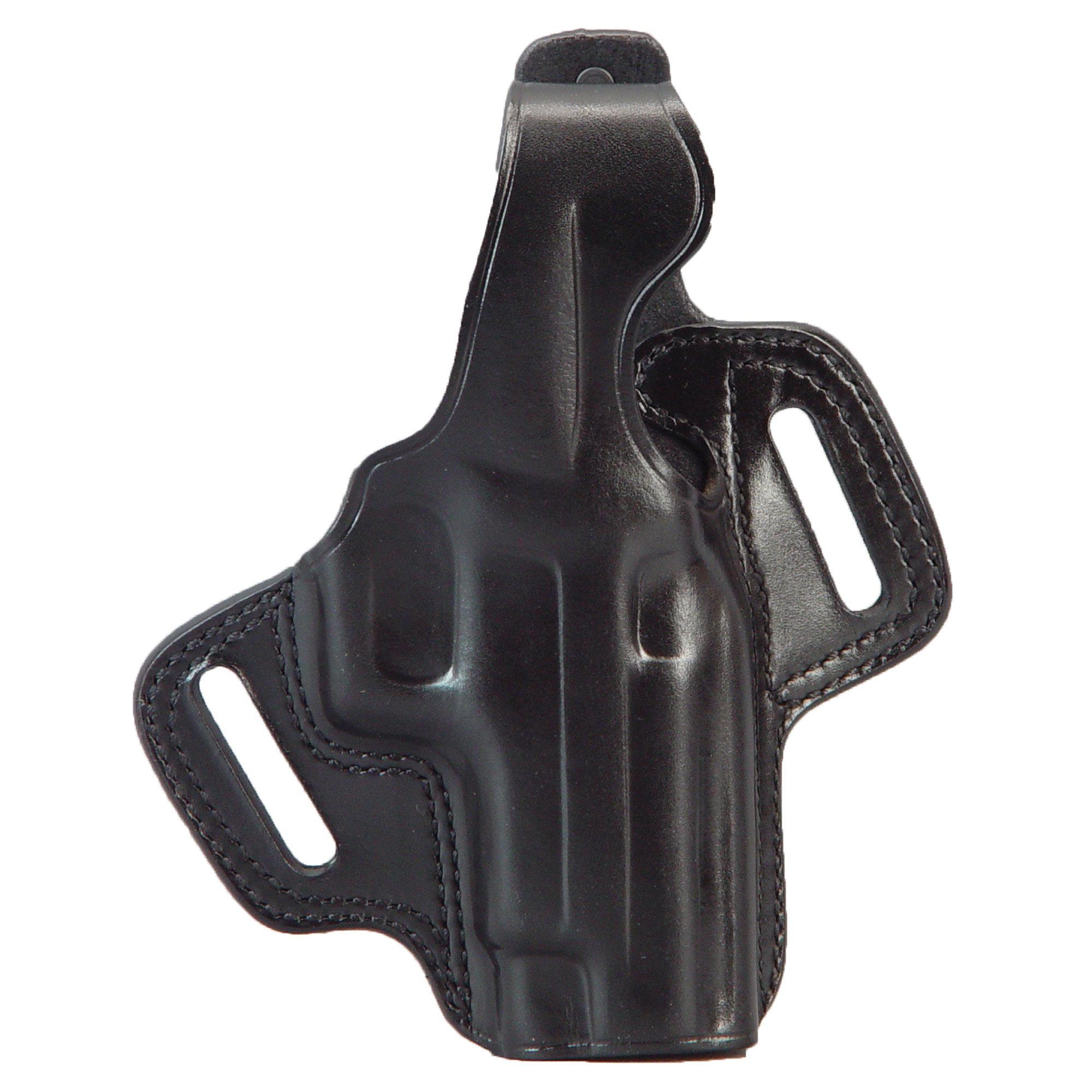 Galco Fletch Holster, Fits Beretta 92F, Right Hand, Black Leather - Galco