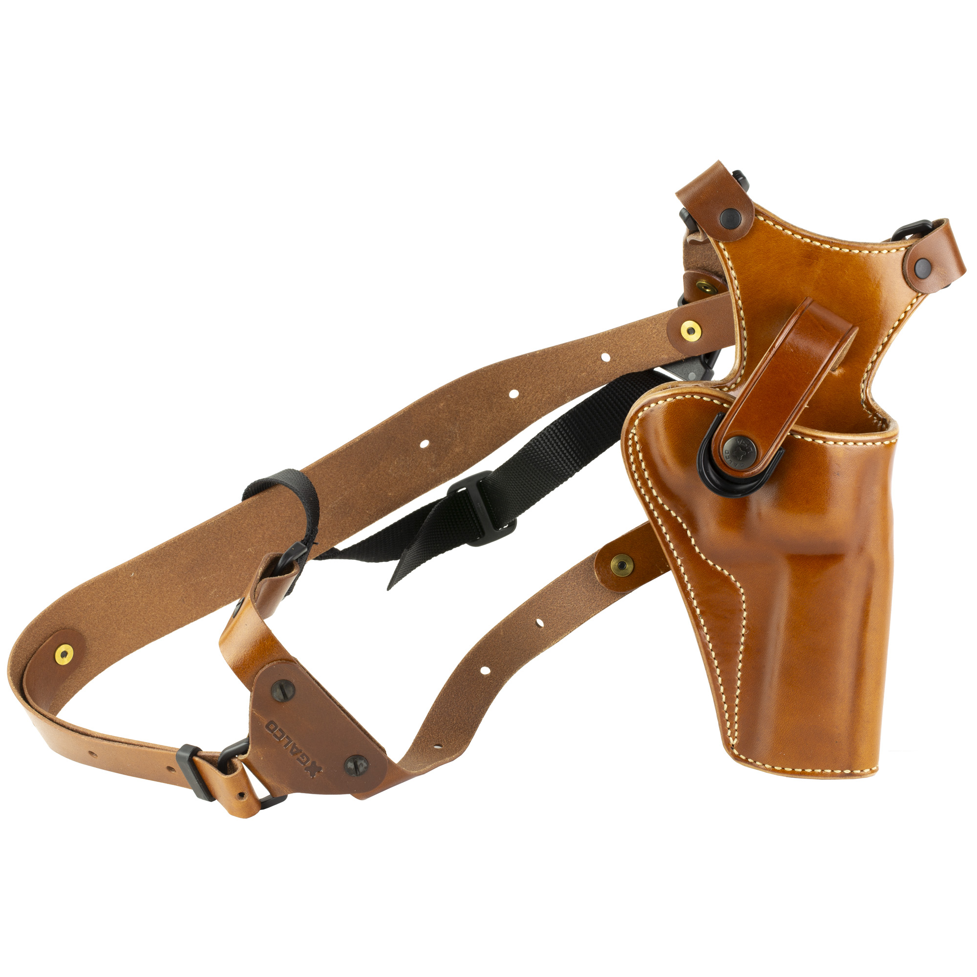 Galco Great Alaskan, Chest Holster, Fits Ruger RedHawk 4" , Right Hand, Tan Premium Steerhide