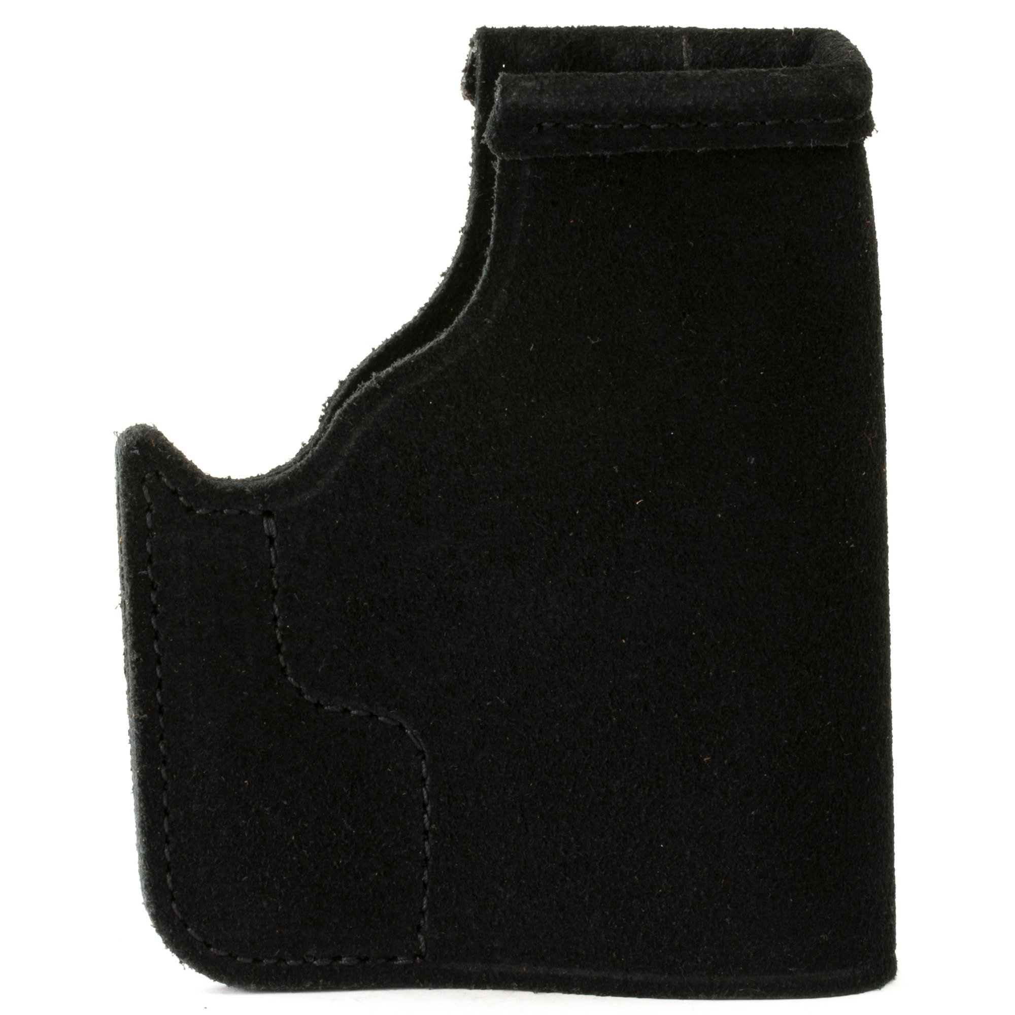 Galco Pocket Protector Holster, fits Glock 43 & Springfield Hellcat, Ambidextrous, Black Leather - Galco