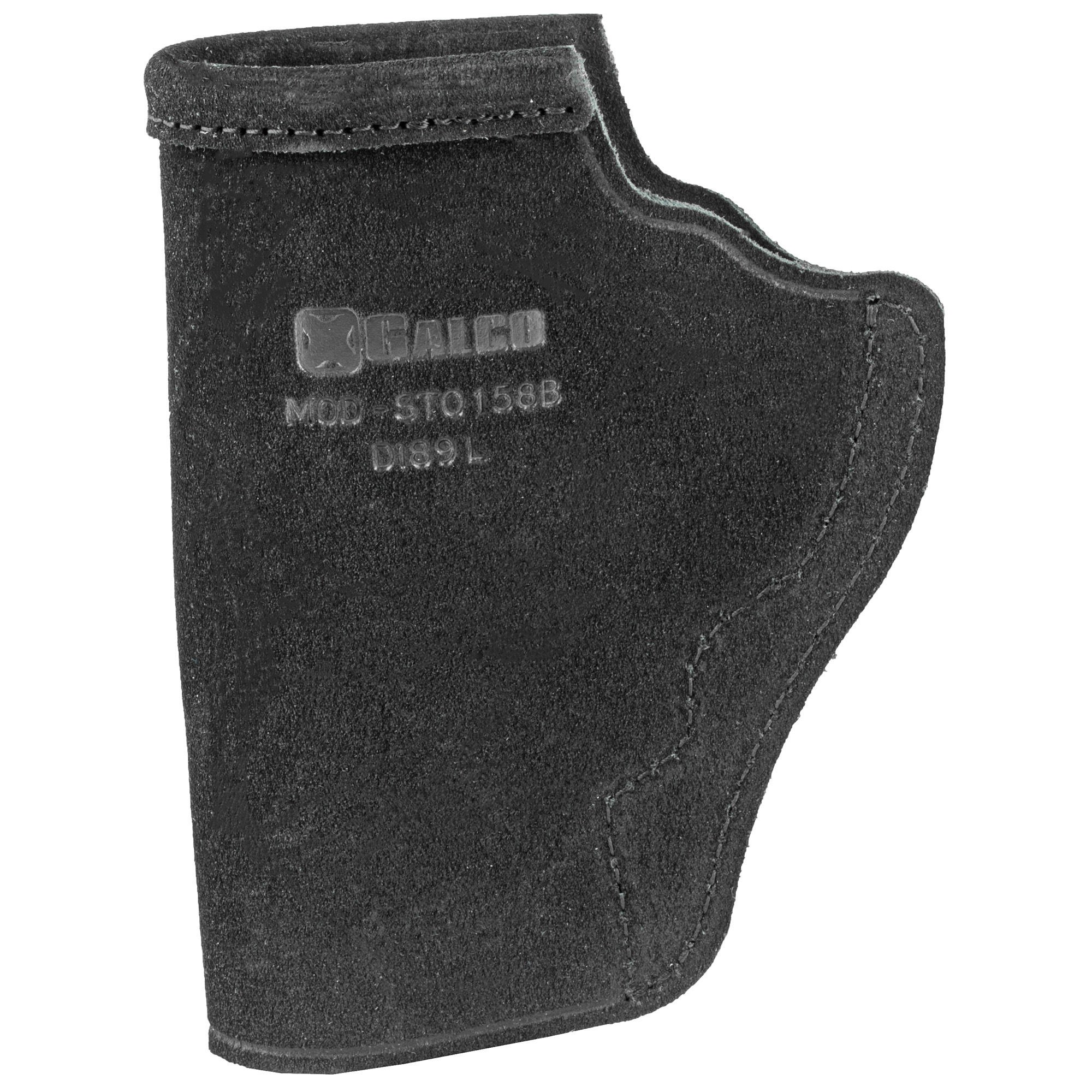 Galco Stow-N-Go Inside The Pant Holster, Fits S&W J Frame, Right Hand, Black Leather