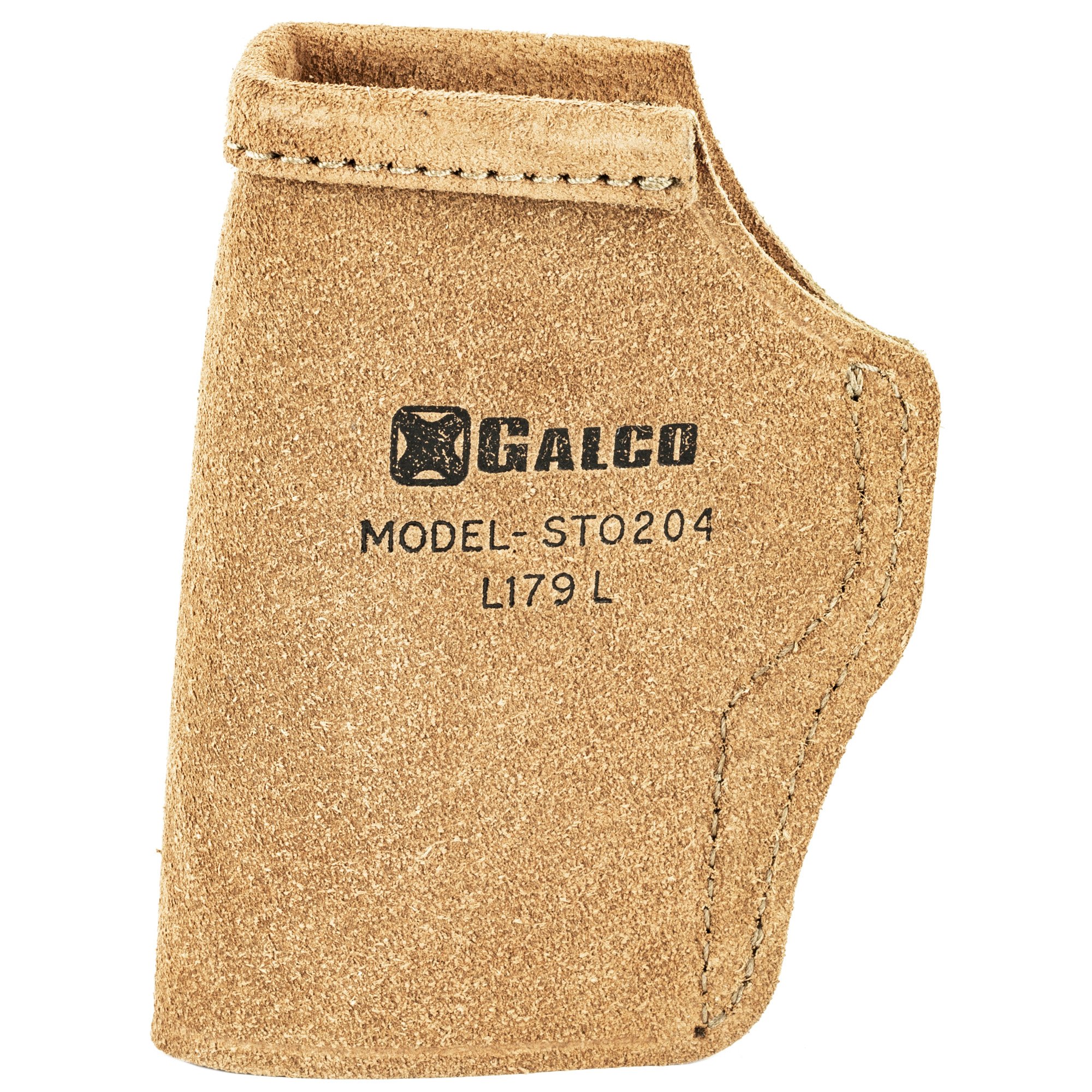 Galco Stow-N-Go Inside The Pant Holster, Fits Walther PPK/S, Right Hand, Natural Leather - Galco