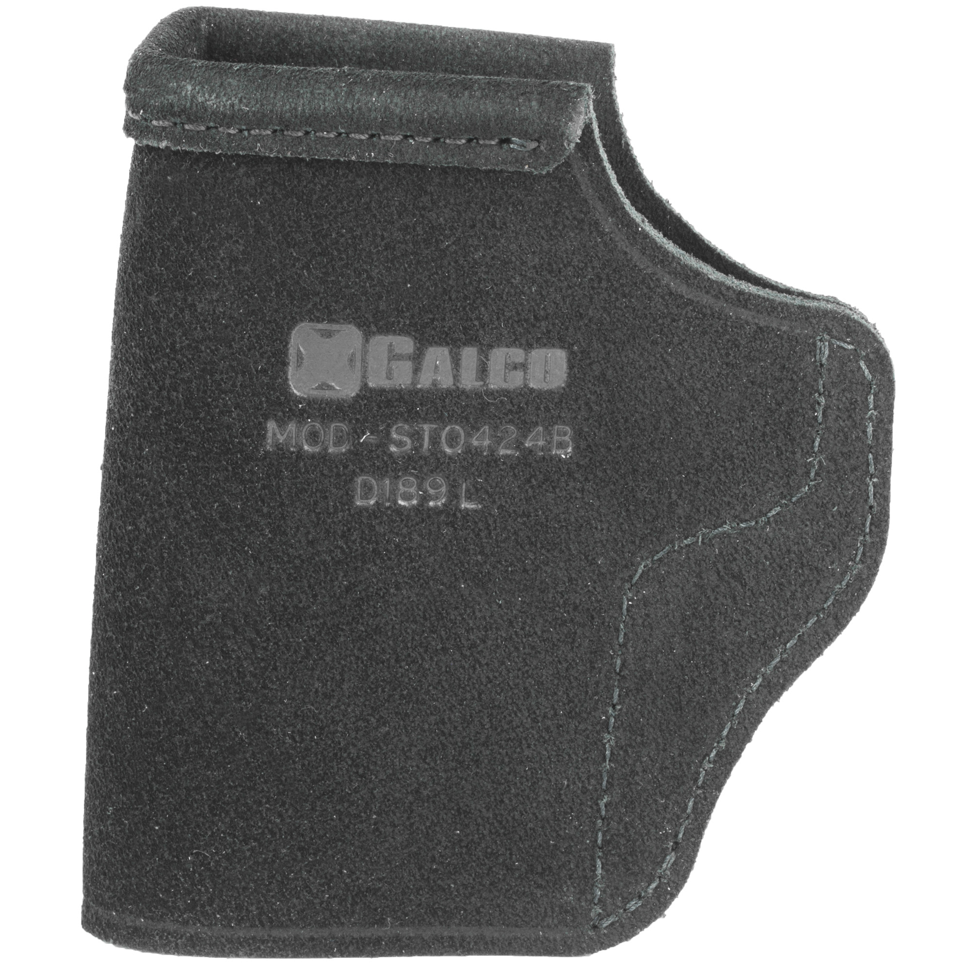 Galco Stow-N-Go Inside The Pant Holster, Fits 1911 With3" Barrel, Right Hand, Black Leather - Galco