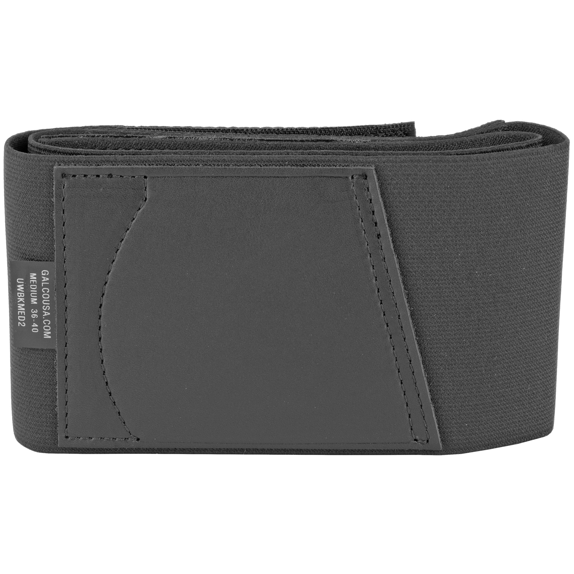 Galco Underwraps 2.0, Holster, Right Hand, Black, Medium - UWBKMED2 - Galco