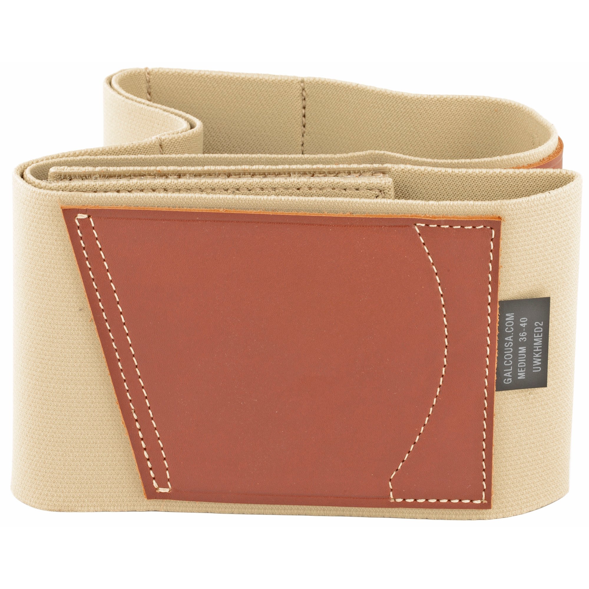Galco Underwraps 2.0, Holster, Right Hand, Tan, Med Size - UWKHMED2 - Galco